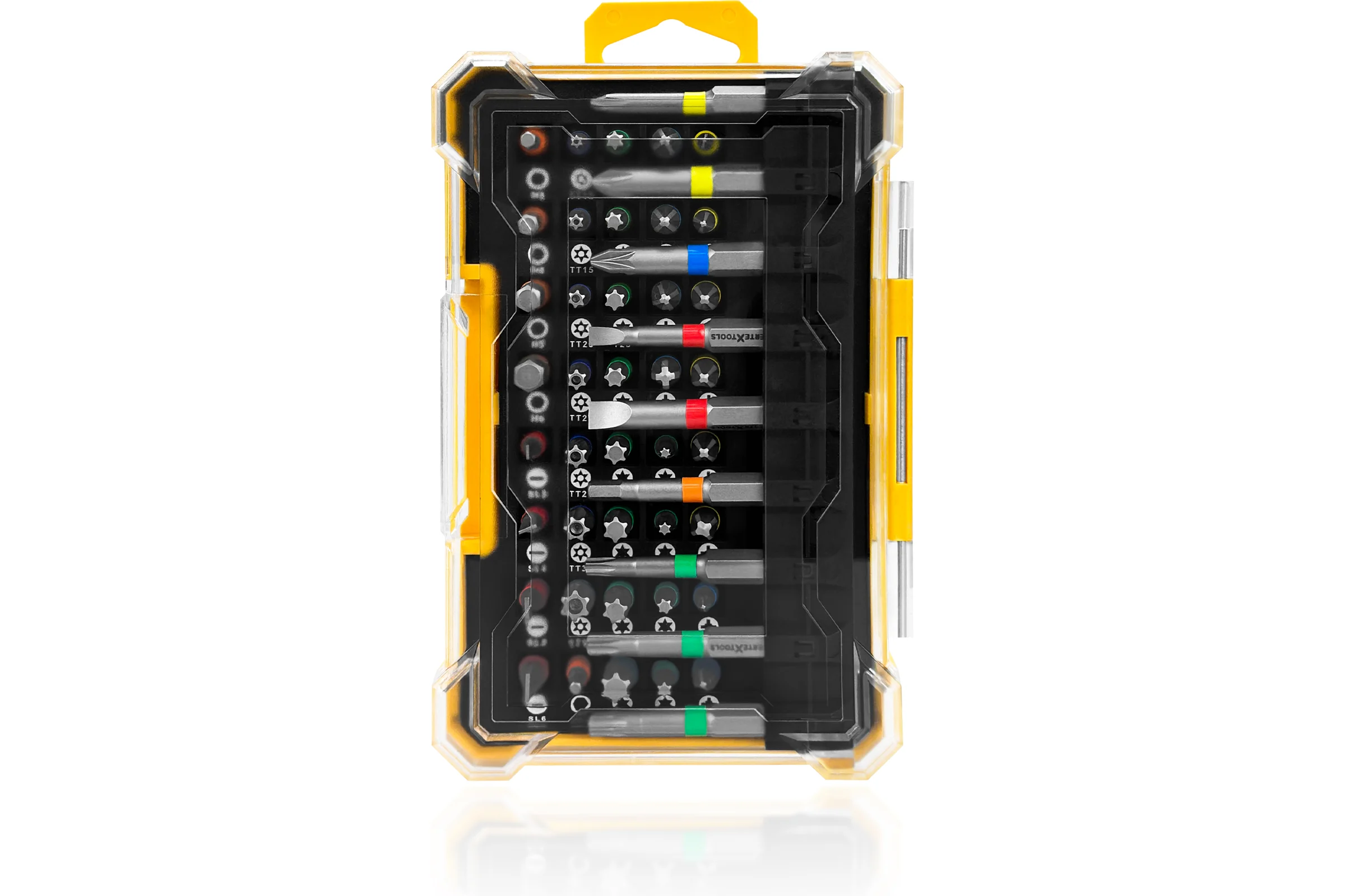 Набор бит Vertextools 50 предметов, адаптер, S2 0033-50-2