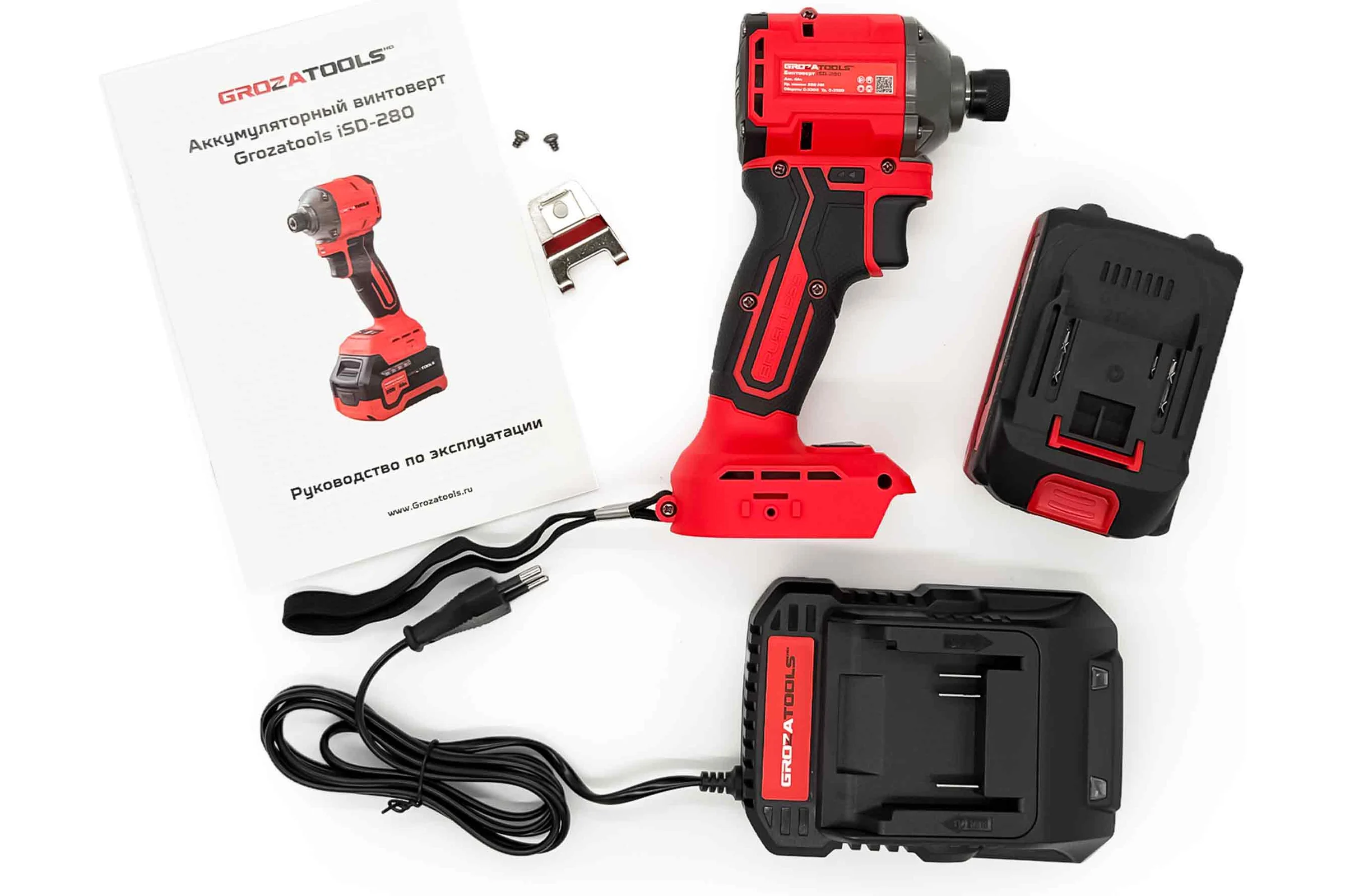 Аккумуляторный винтоверт Grozatools iSD-280 G1903