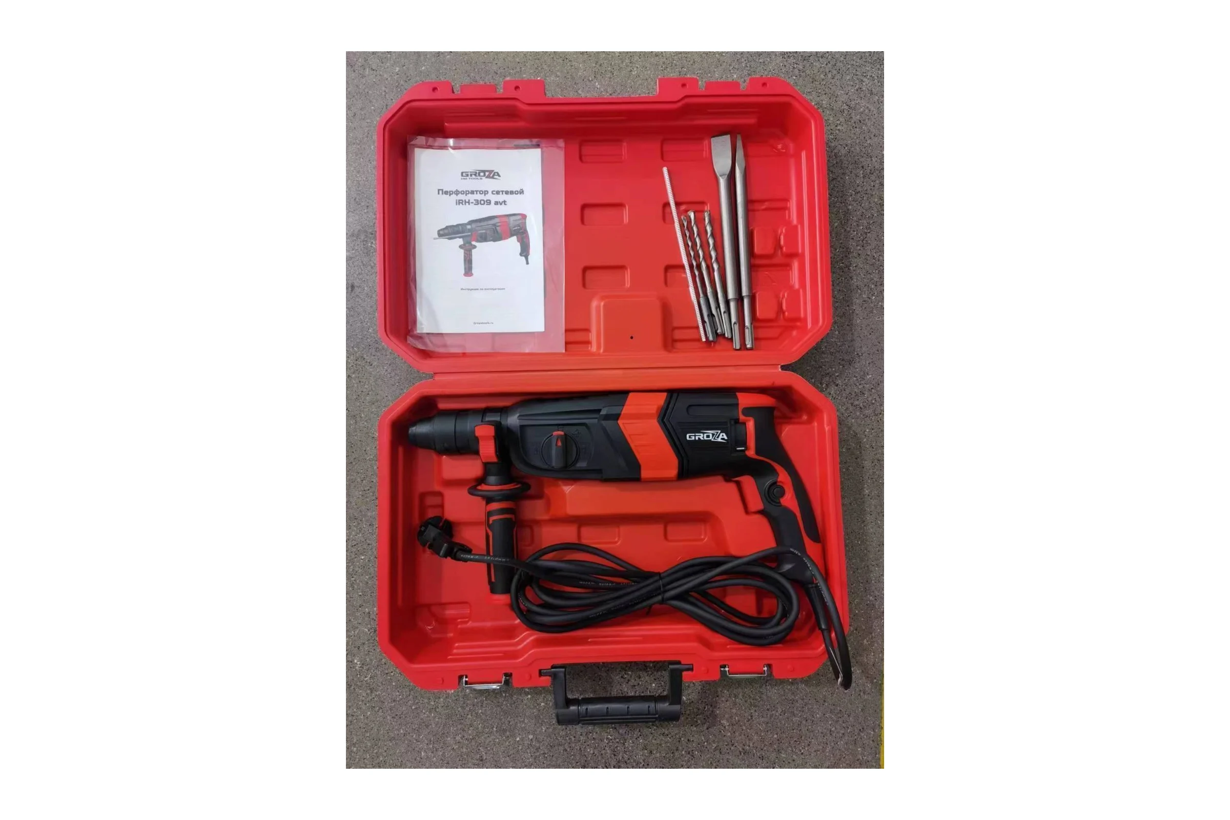 Перфоратор Grozatools iRH-309 avt G1802