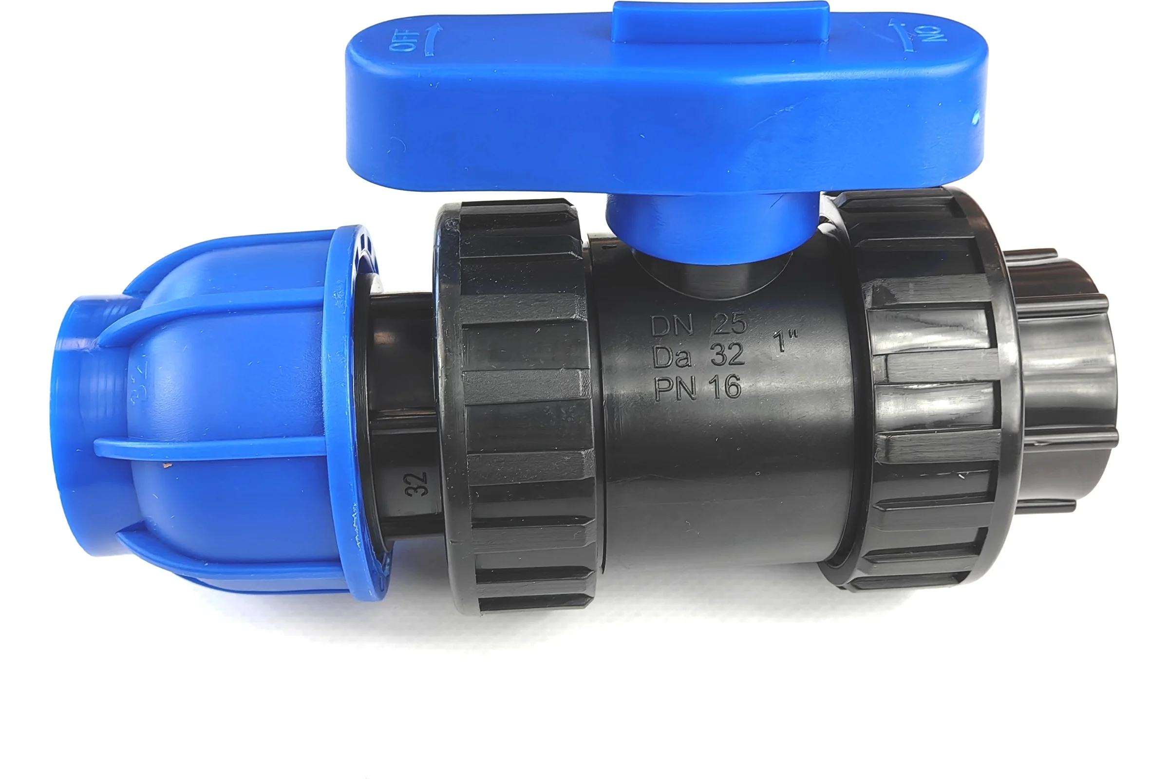 Кран BOUTTE ПНД 32-ВР 1", 7 шт 9277833