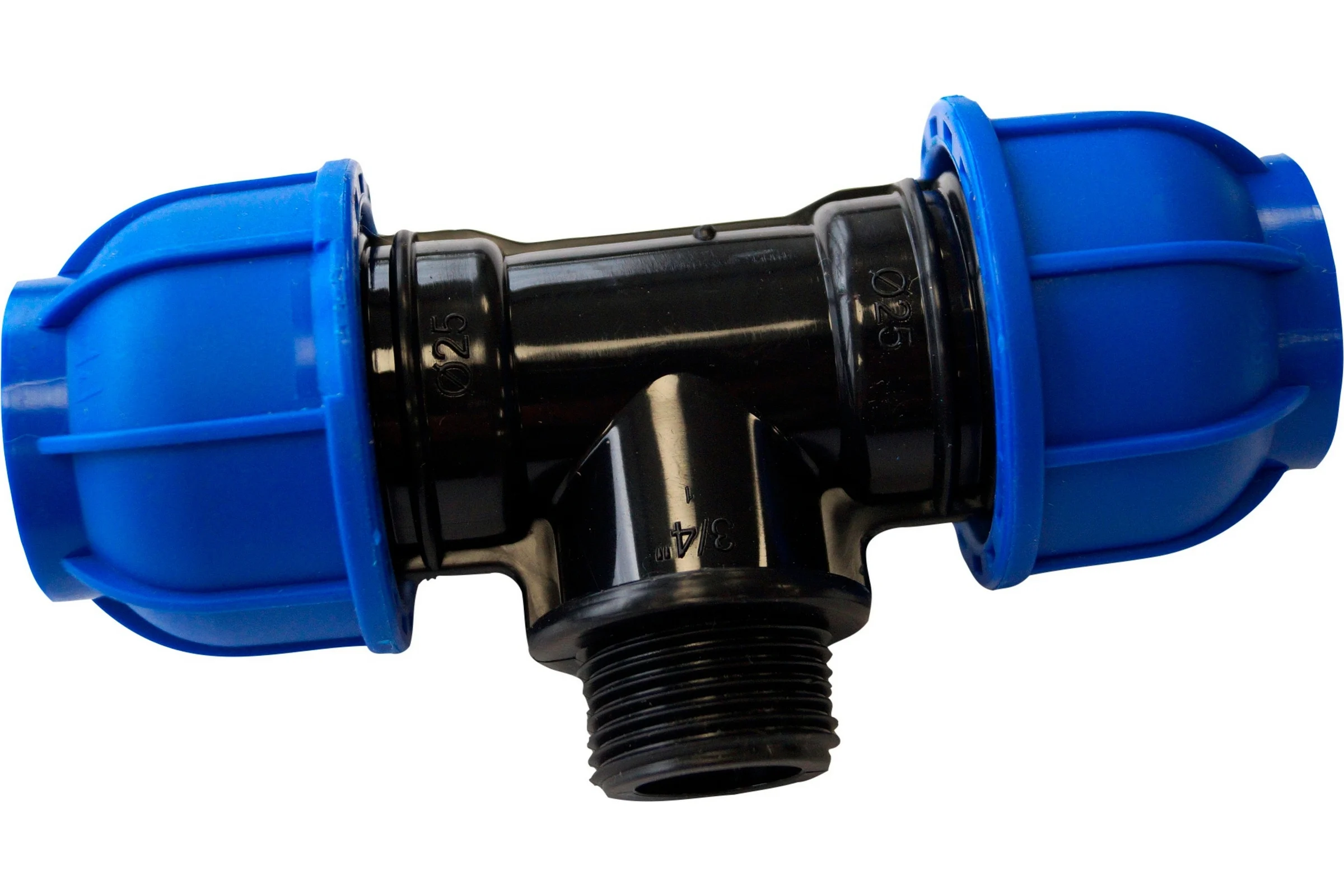 Переходной тройник BOUTTE ПНД 25 - НР 3/4" - 25, 10 шт 9277444