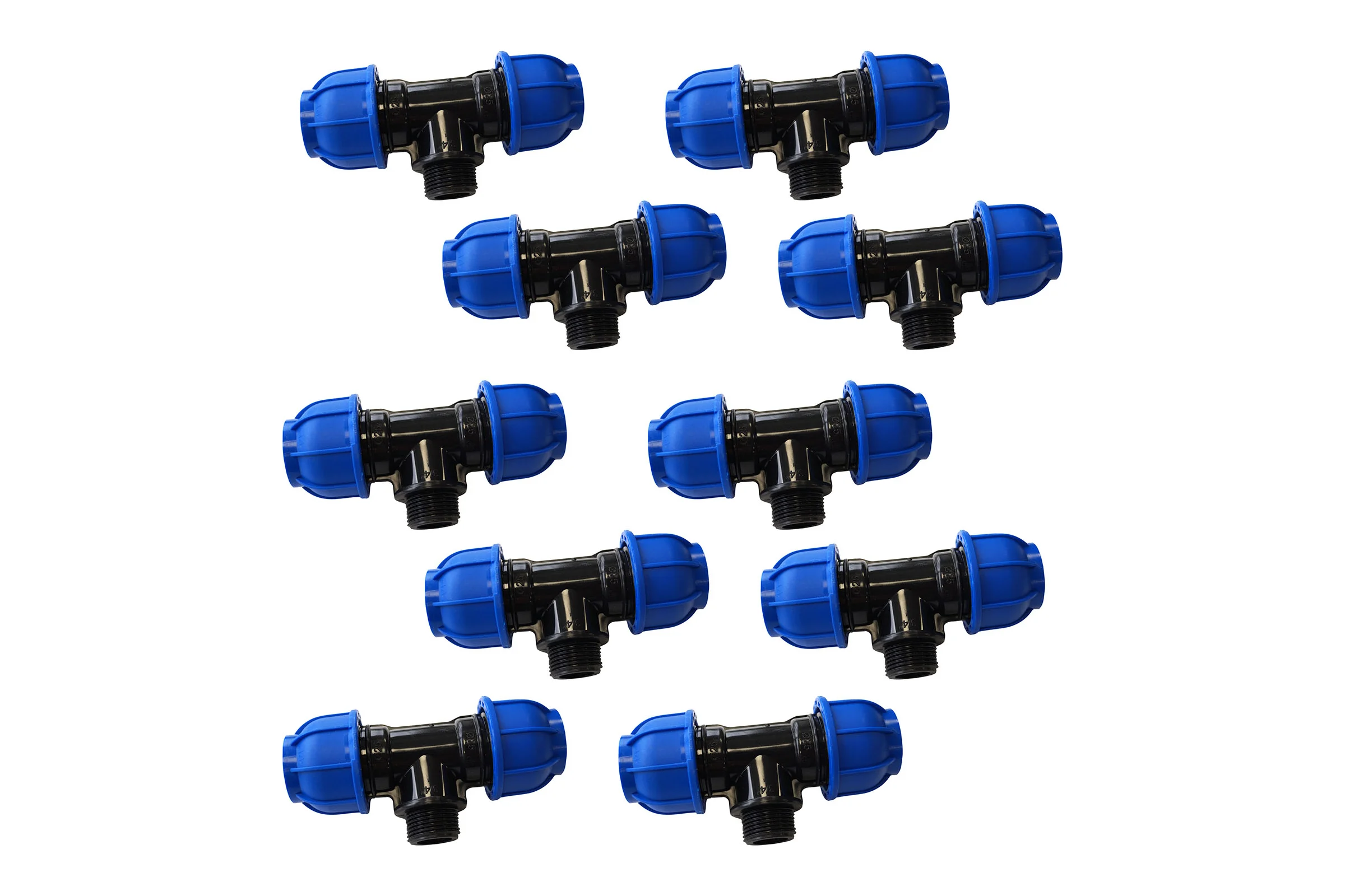 Переходной тройник BOUTTE ПНД 25 - НР 3/4" - 25, 10 шт 9277444