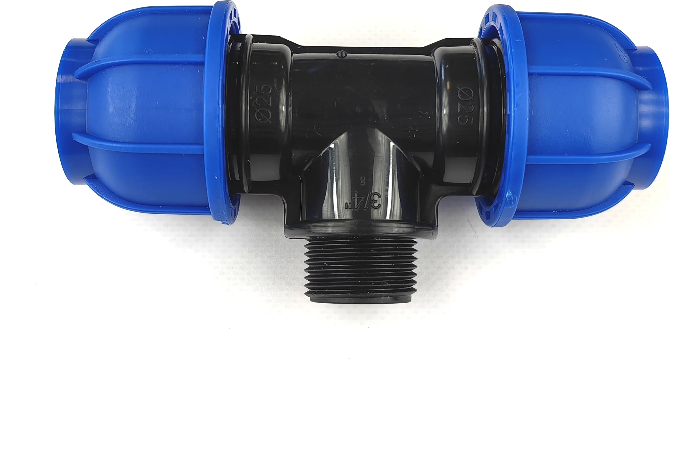 Переходной тройник BOUTTE ПНД 25 - НР 3/4" - 25, 10 шт 9277444
