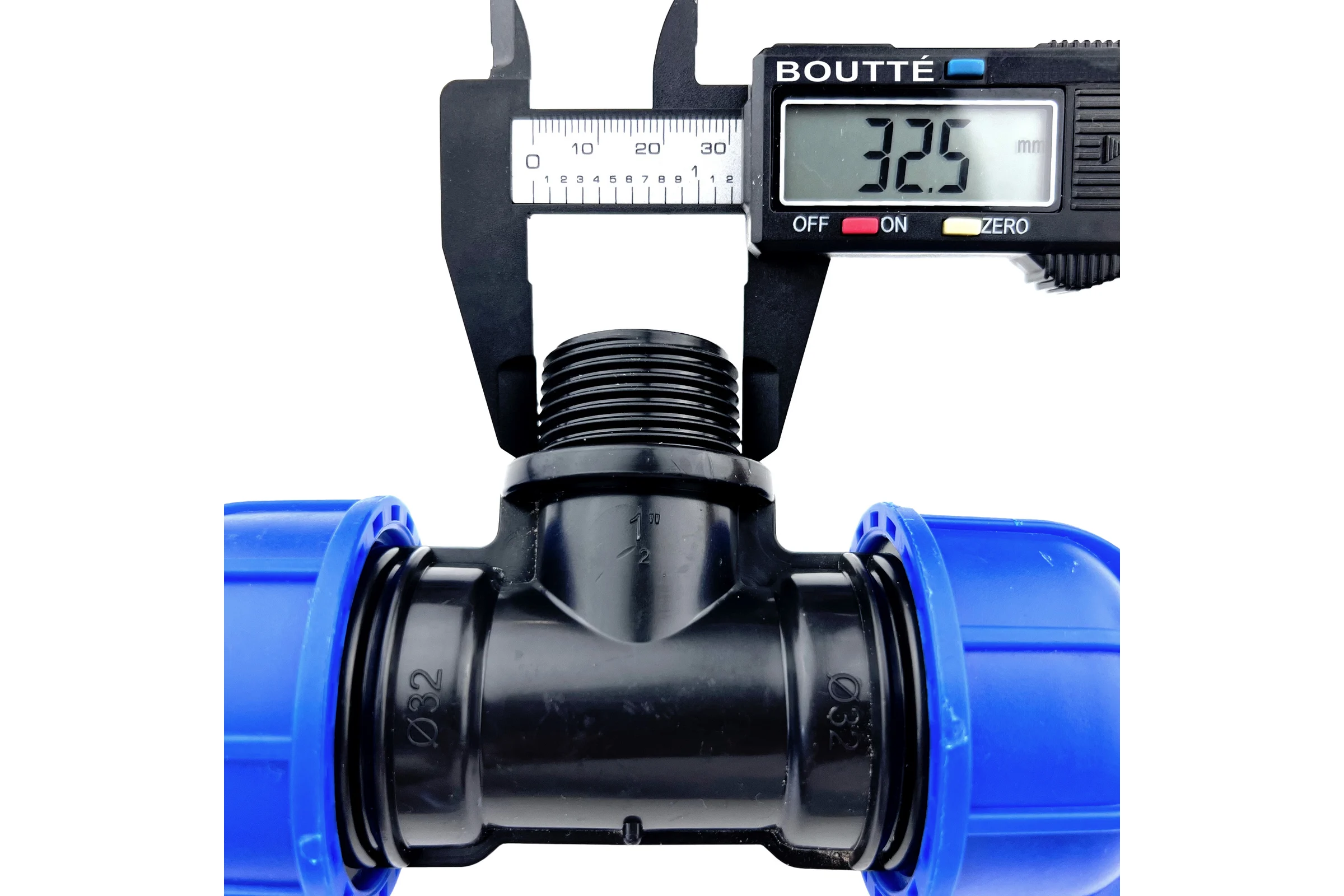 Переходной тройник BOUTTE ПНД 32 - НР 1" - 32, 10 шт 9277802