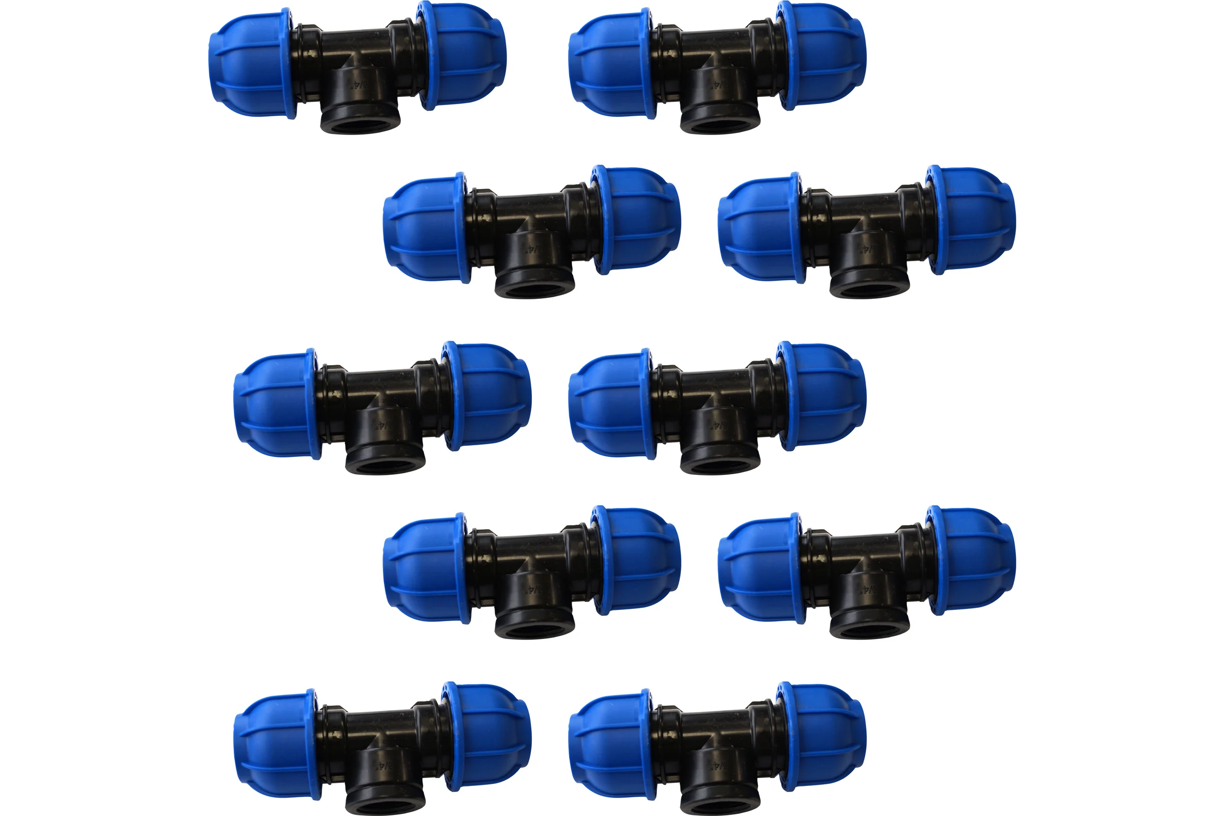 Переходной тройник BOUTTE ПНД 32 - ВР 3/4" - 32, 10 шт 9278441