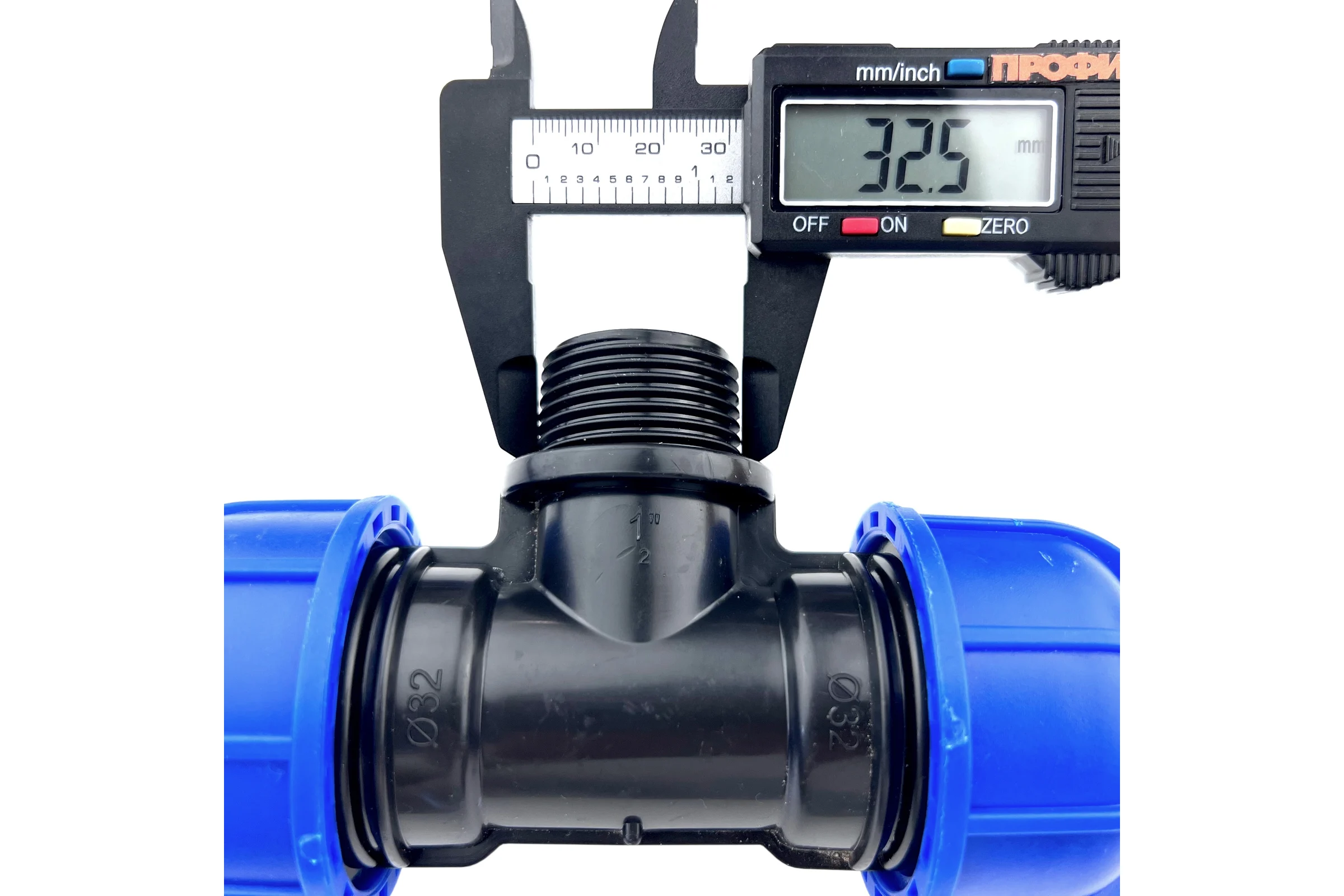 Переходной тройник BOUTTE ПНД 32 - НР 1" - 32 9273859