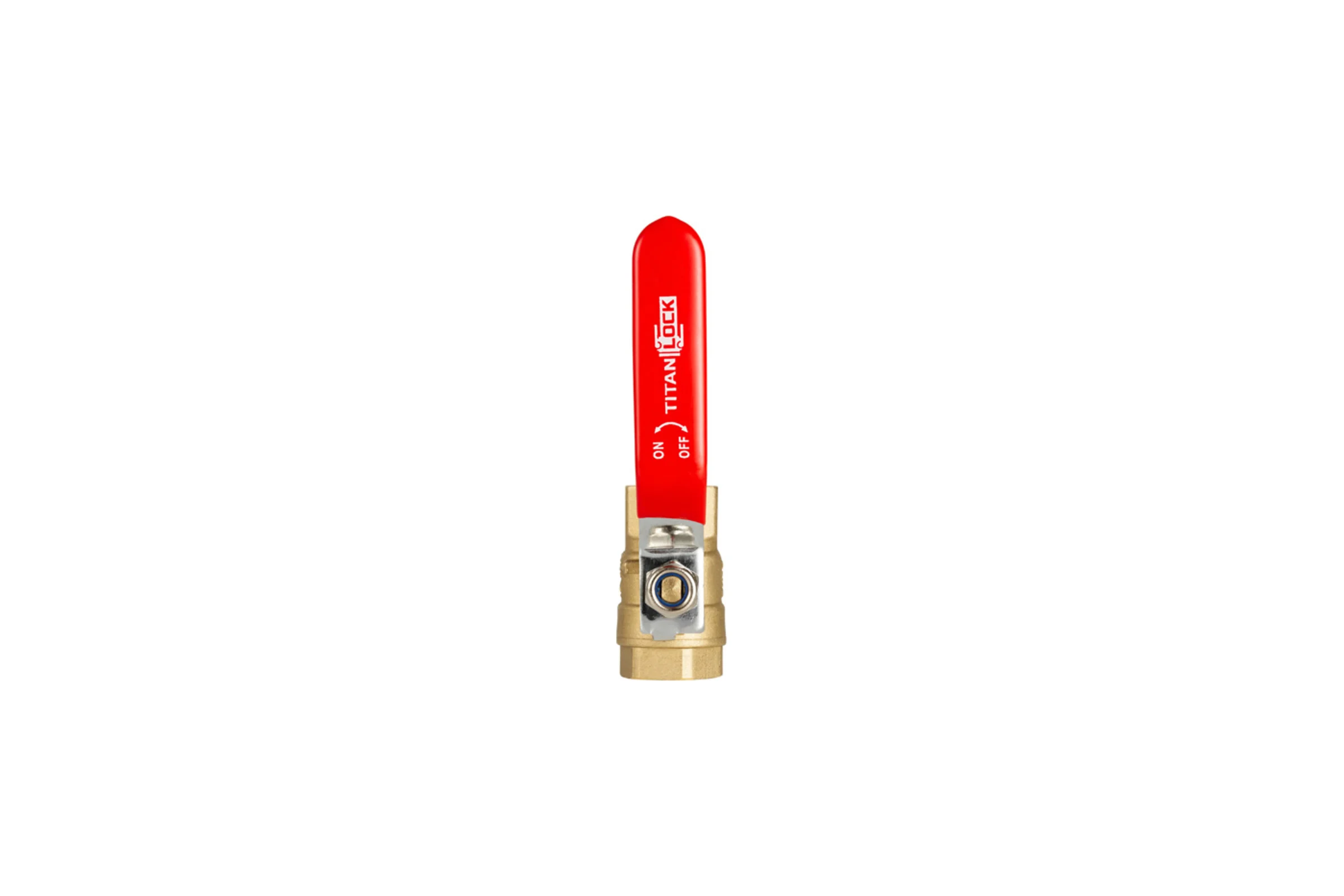 Шаровой кран TITAN LOCK 1in резьба BSP, латунь TL100BVBR