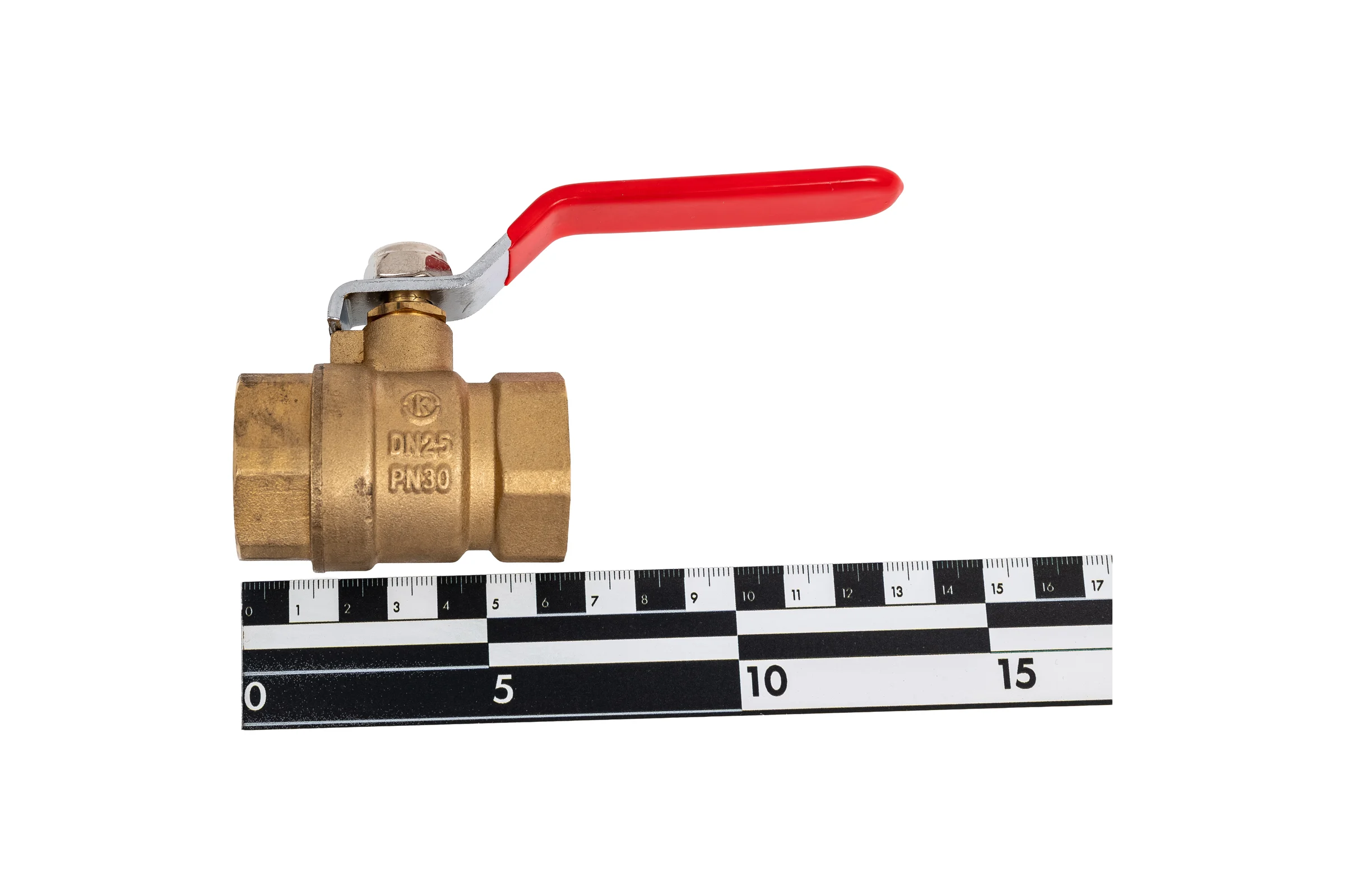 Шаровой кран TITAN LOCK 1in резьба BSP, латунь TL100BVBR
