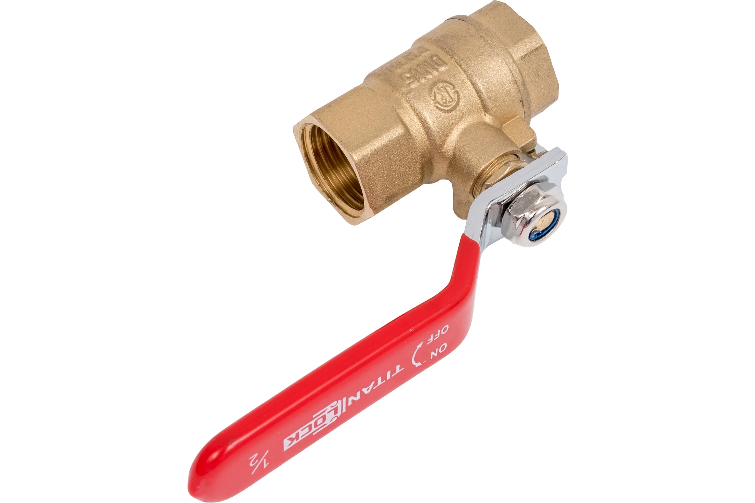 Шаровой кран TITAN LOCK 0,5in резьба BSP, латунь TL50BVBR