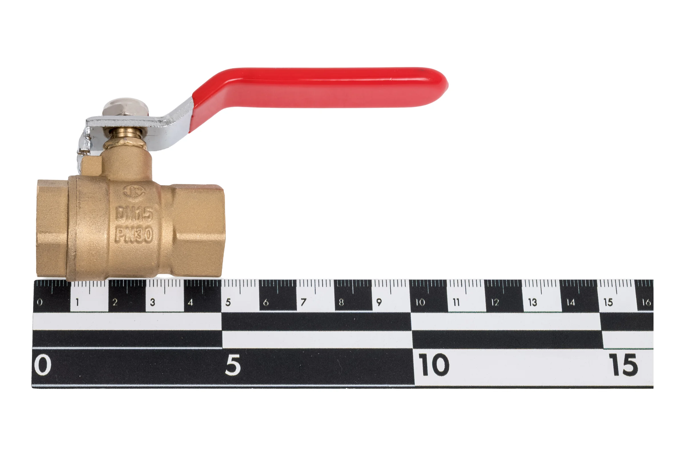 Шаровой кран TITAN LOCK 0,5in резьба BSP, латунь TL50BVBR