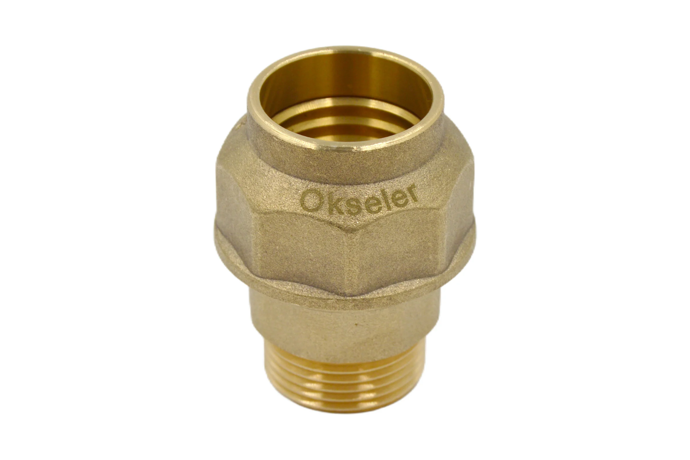 Переходник для ПНД труб okseler 25x3/4 НР oks00391