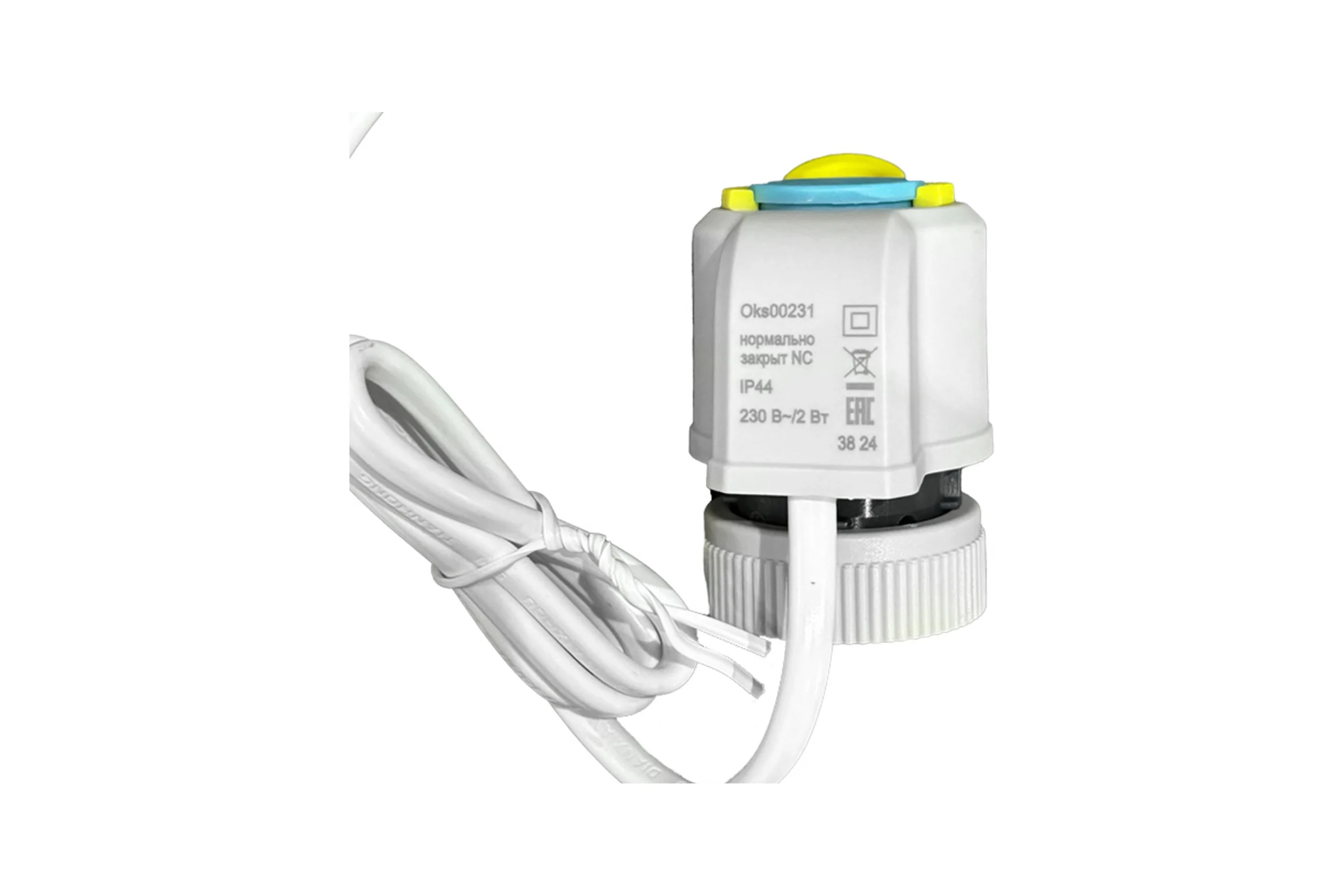 Сервопривод OKSELER Mini M30x1.5, 230 В, нормально-закрытый Oks00231