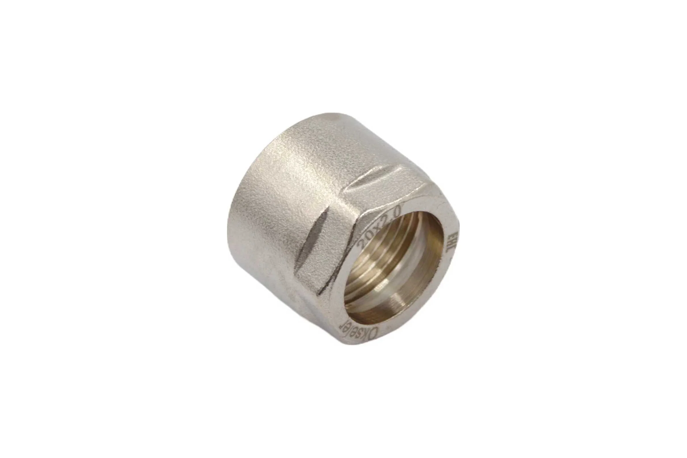 Фитинг компрессионный для PEX труб OKSELER 20x2.0x3/4, 2 шт oks00398-2