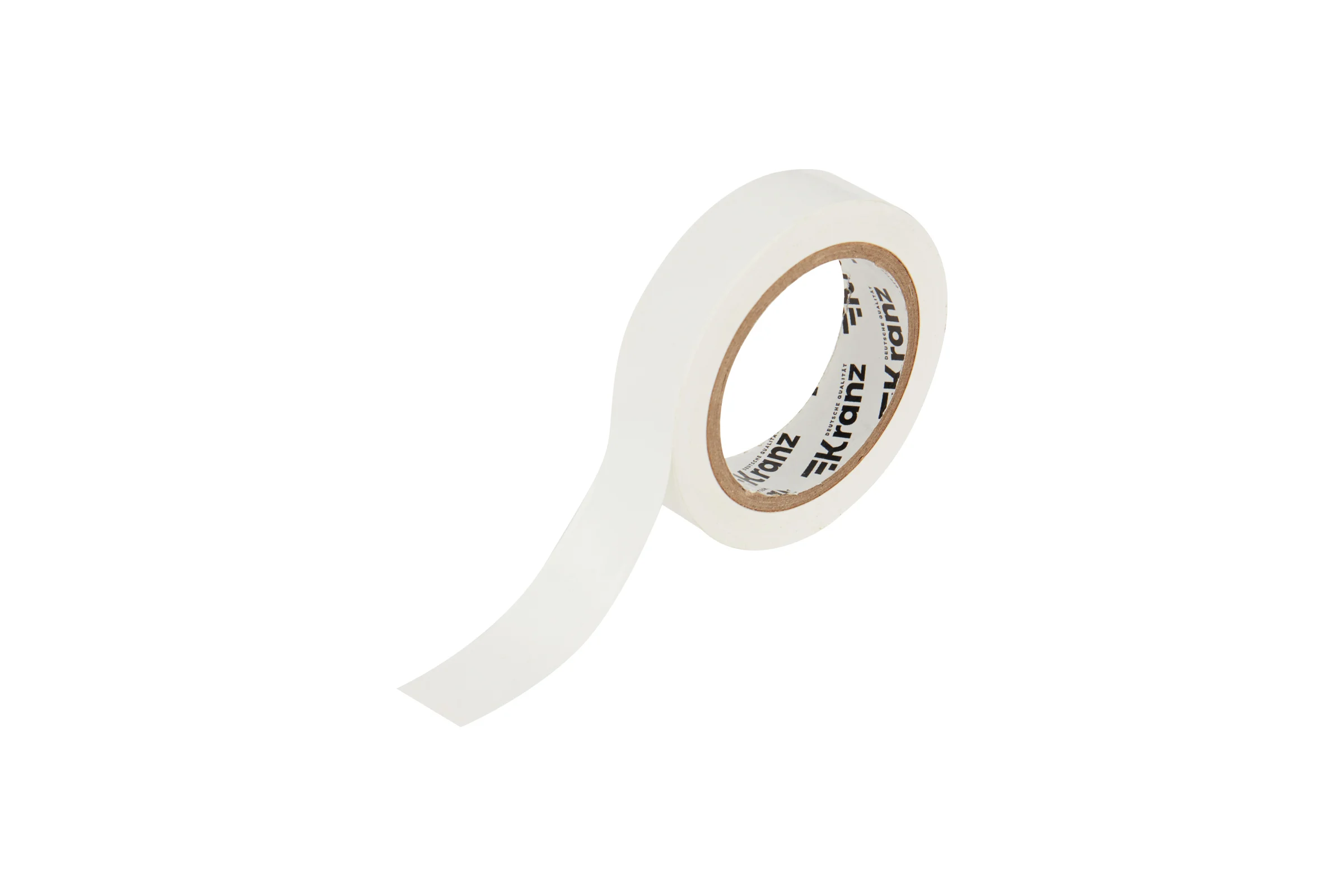 Изолента ПВХ KRANZ 0,13х15 мм, 10 м, белая KR-09-2001
