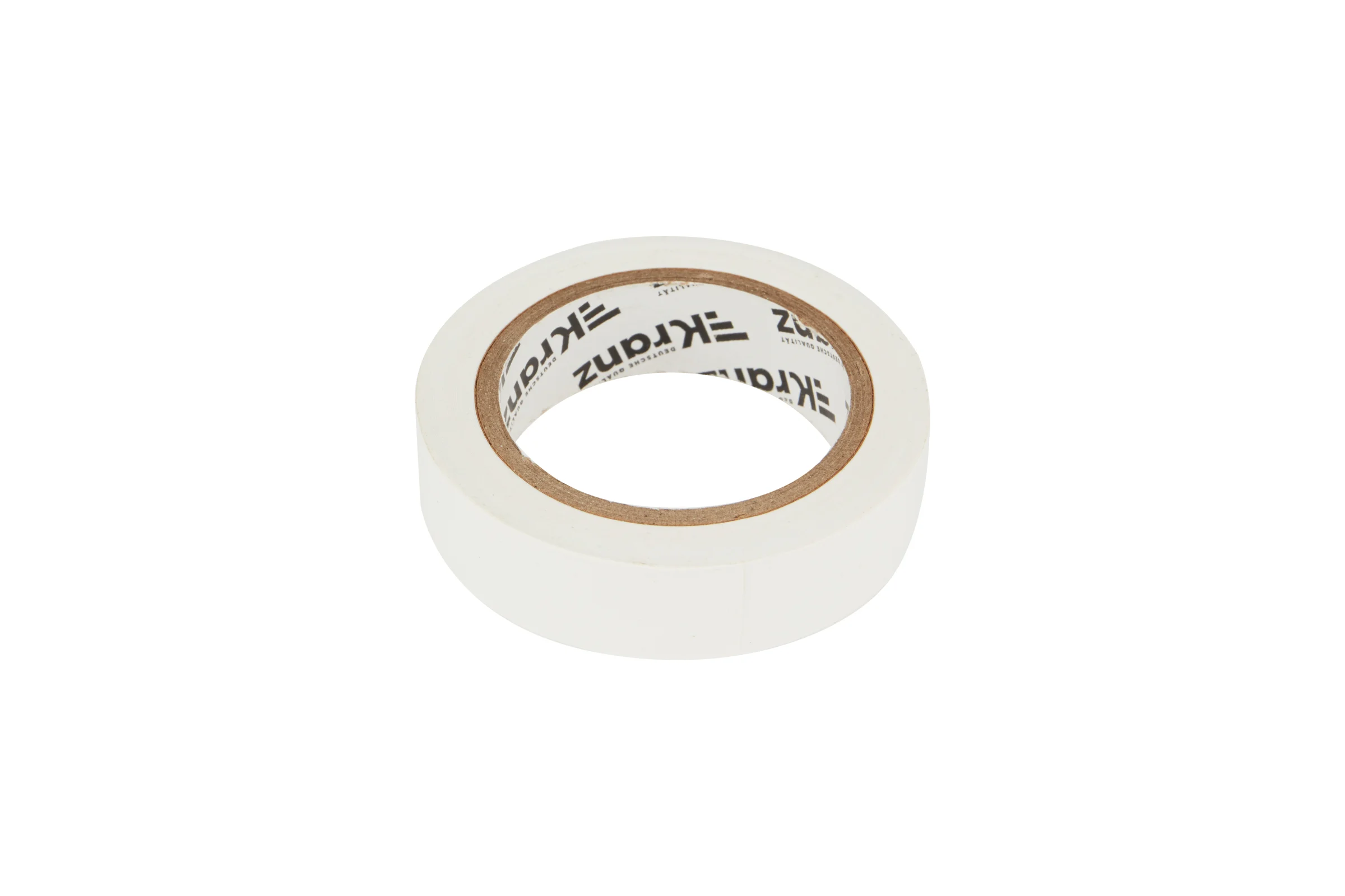 Изолента ПВХ KRANZ 0,13х15 мм, 10 м, белая KR-09-2001