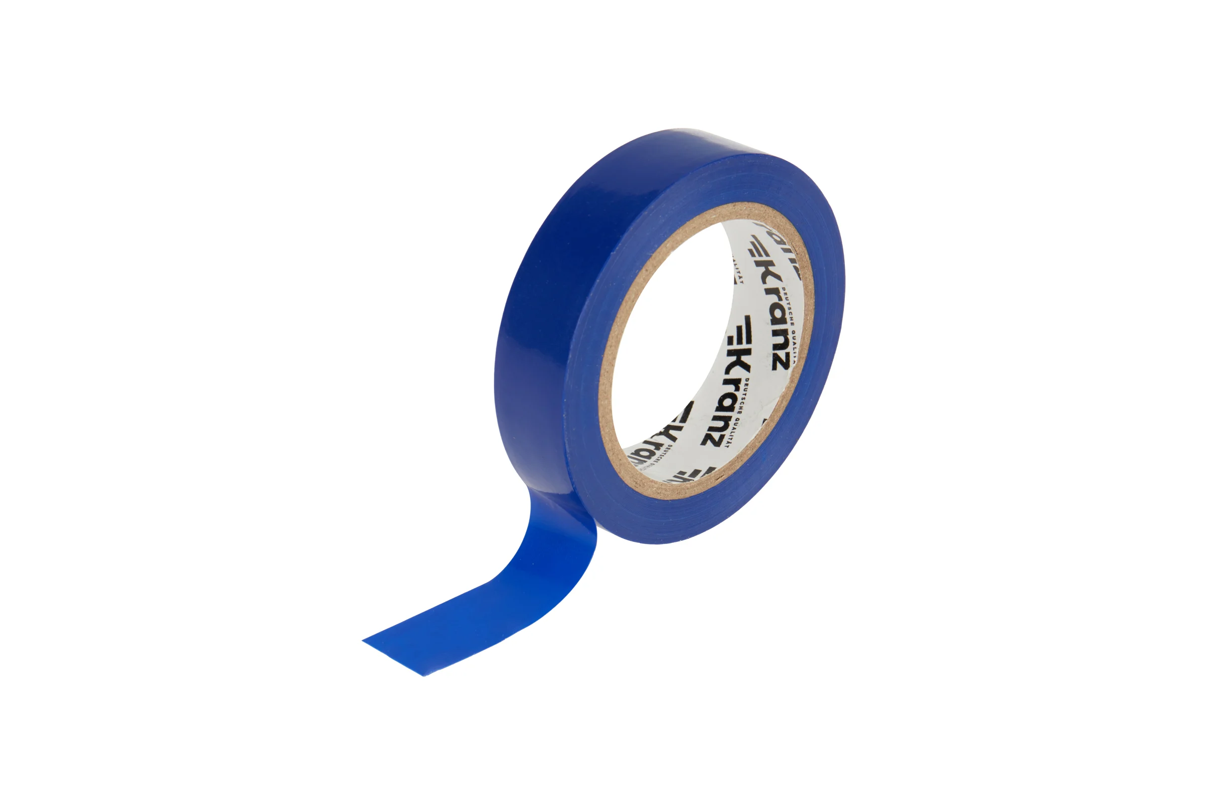 Изолента ПВХ KRANZ 0,13х15 мм, 10 м, синяя KR-09-2005