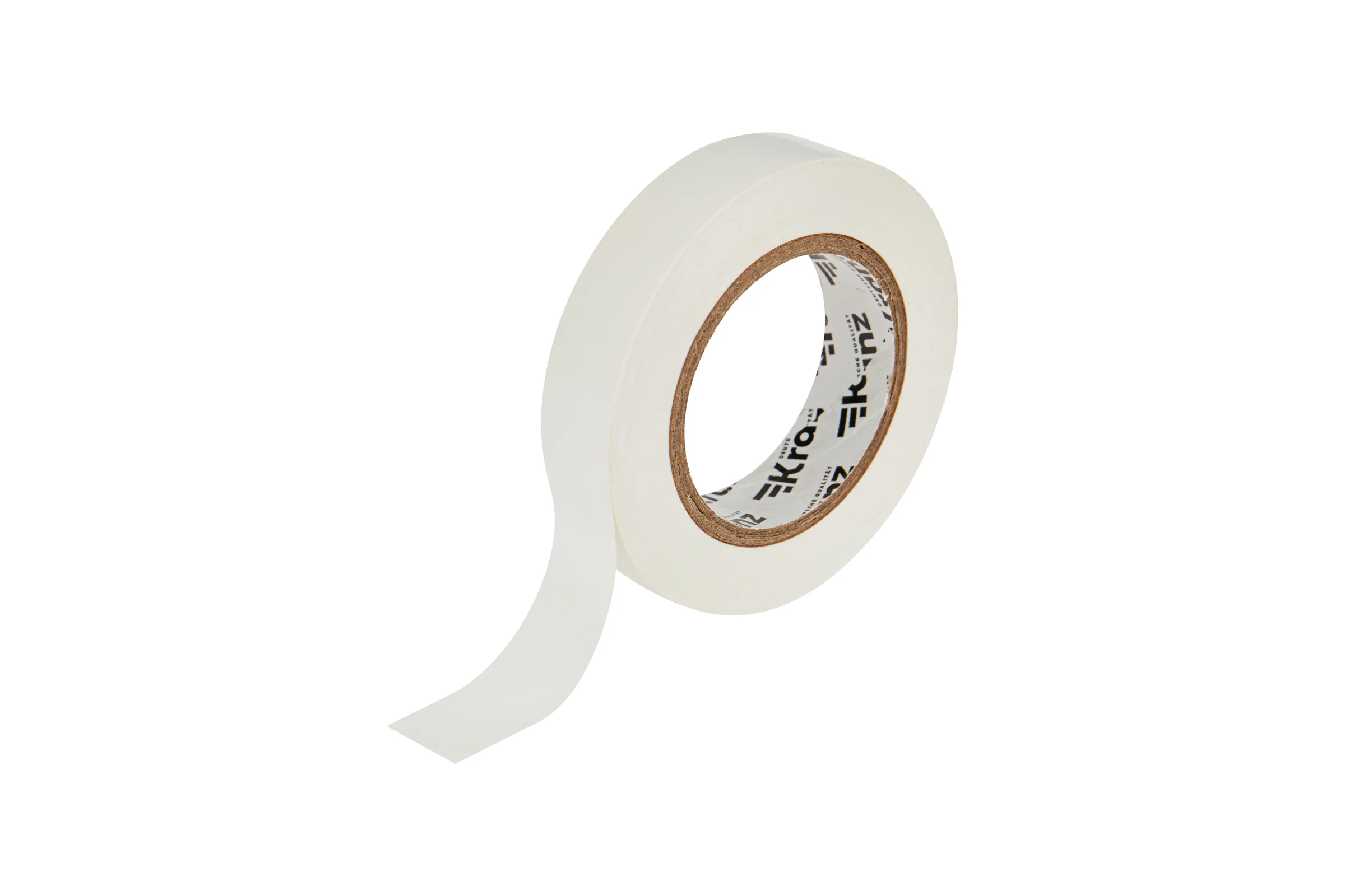 Изолента ПВХ KRANZ 0,13х15 мм, 20 м, белая KR-09-2601