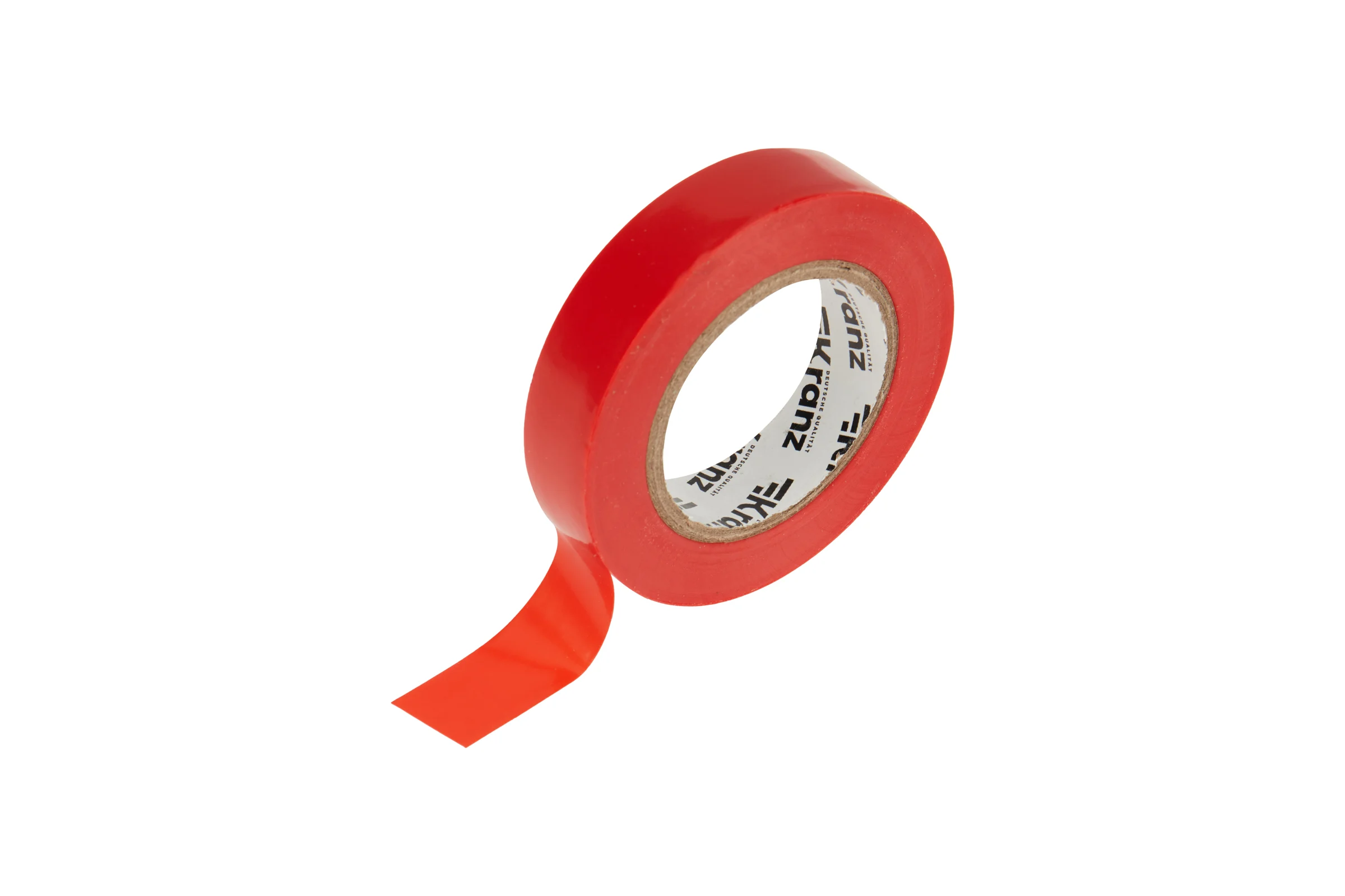 Изолента ПВХ KRANZ 0,13х15 мм, 20 м, красная KR-09-2604