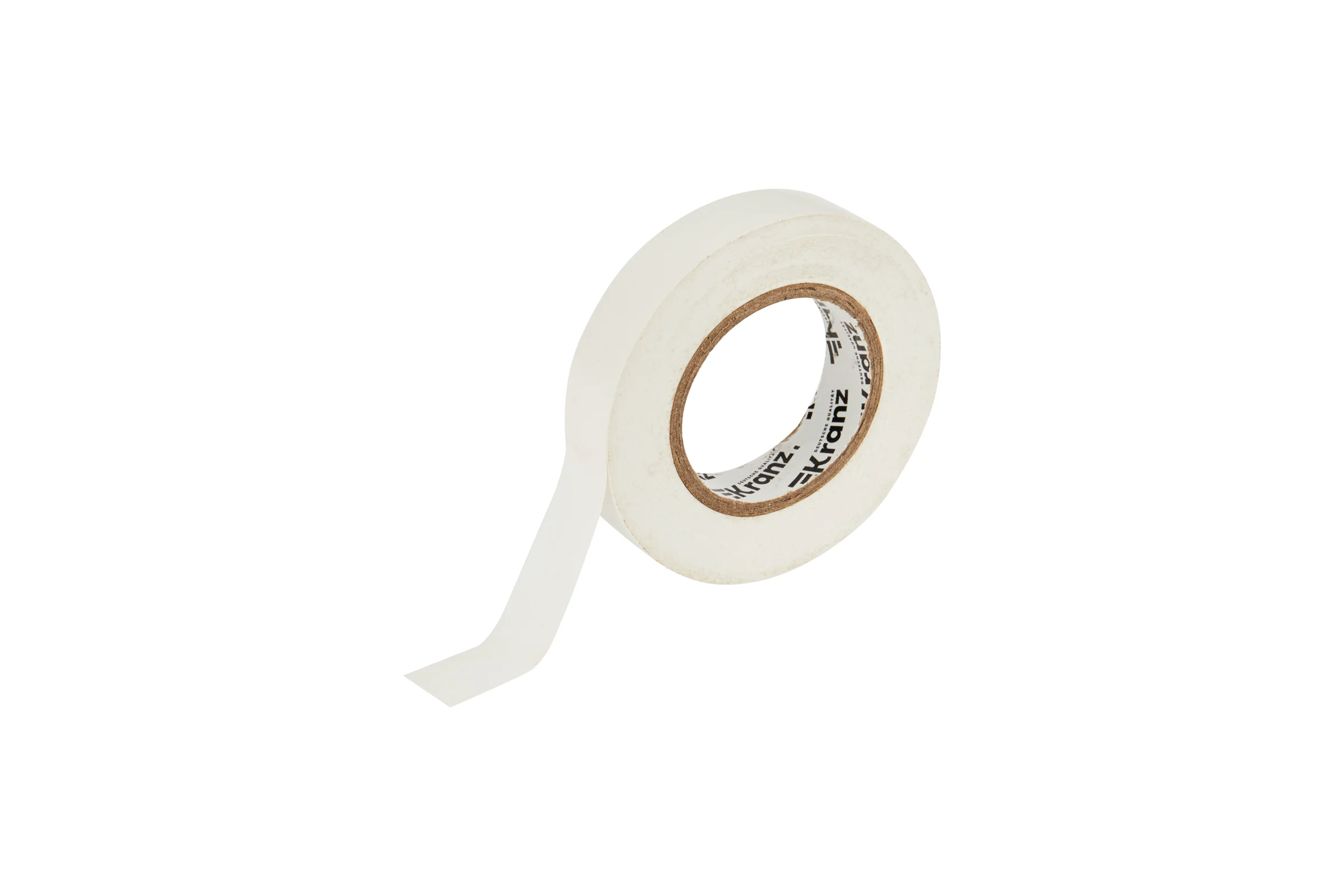 Изолента ПВХ KRANZ 0,13х15 мм, 25 м, белая KR-09-2101