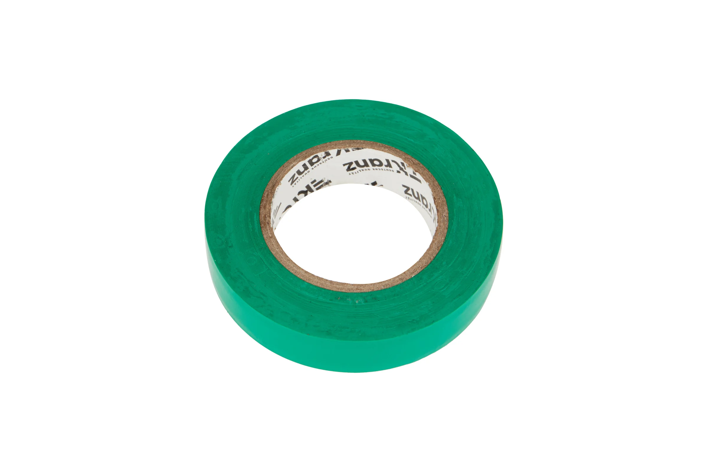 Изолента ПВХ KRANZ 0,13х15 мм, 25 м, зеленая KR-09-2103