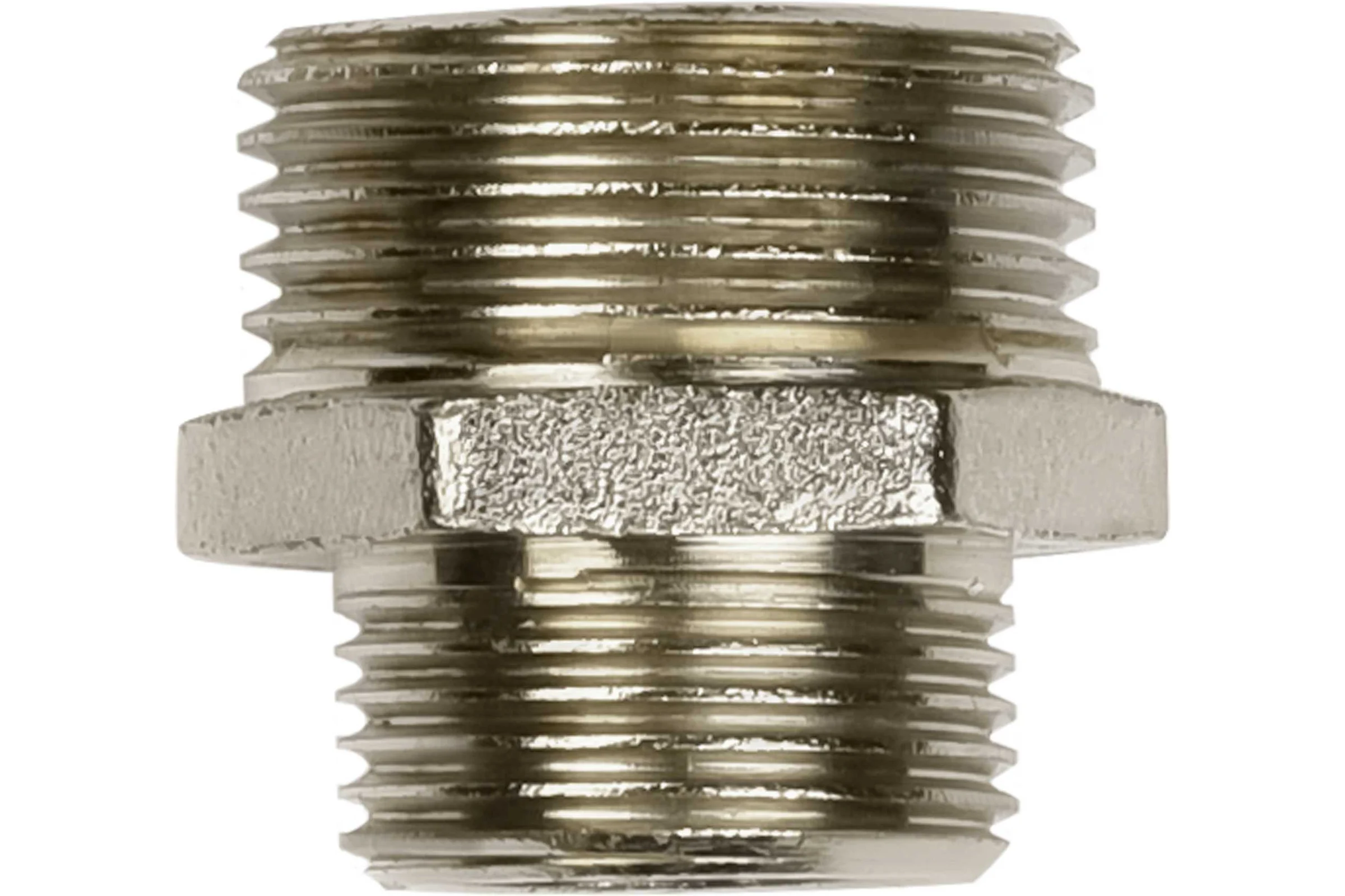Ниппель переходной ДМЗ DN20x25 (3/4"НР х 1"НР) латунь, 3 шт ДМЗ.006.20х25