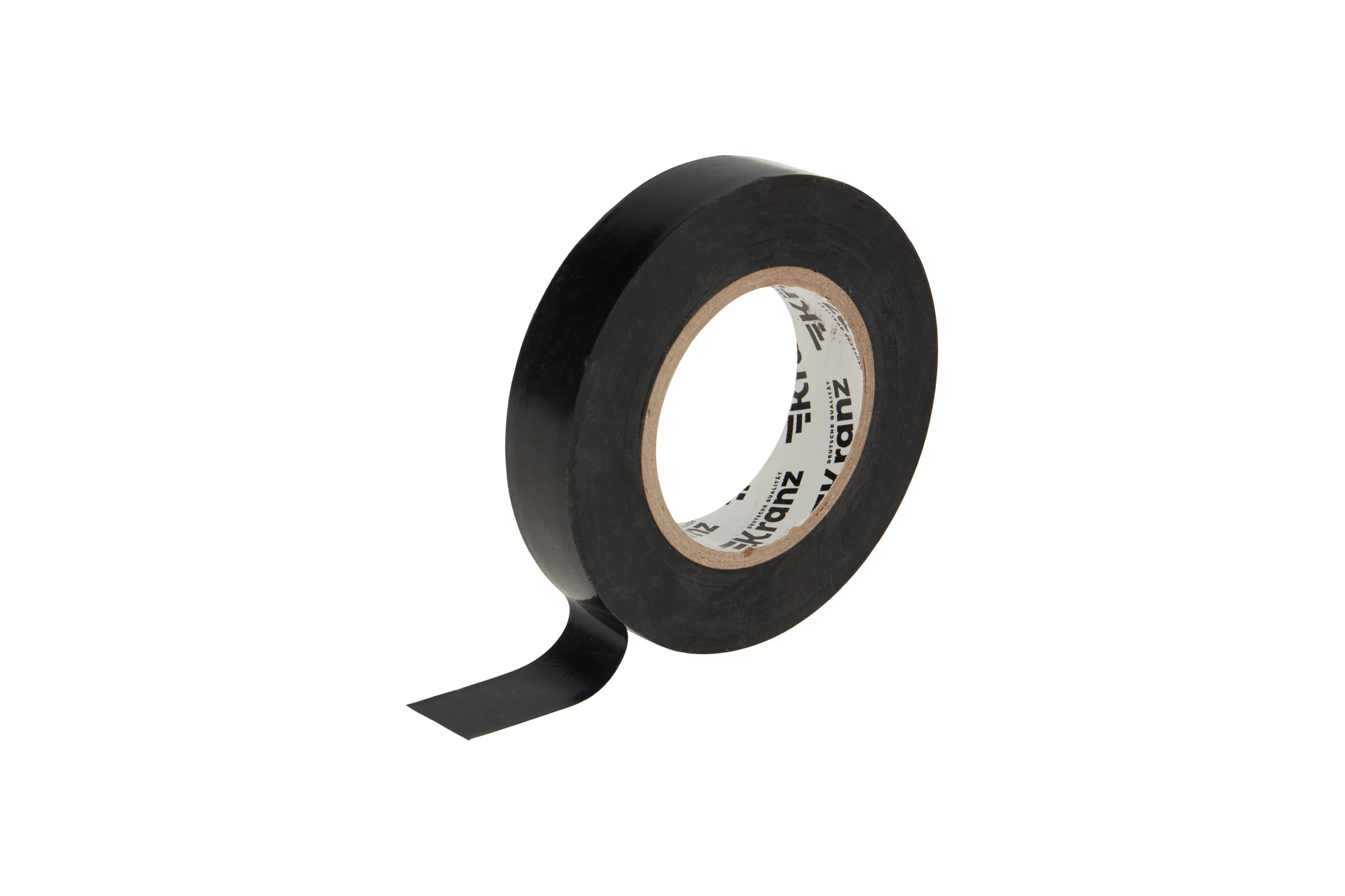 Изолента ПВХ KRANZ 0,13х15 мм, 25 м, черная KR-09-2106