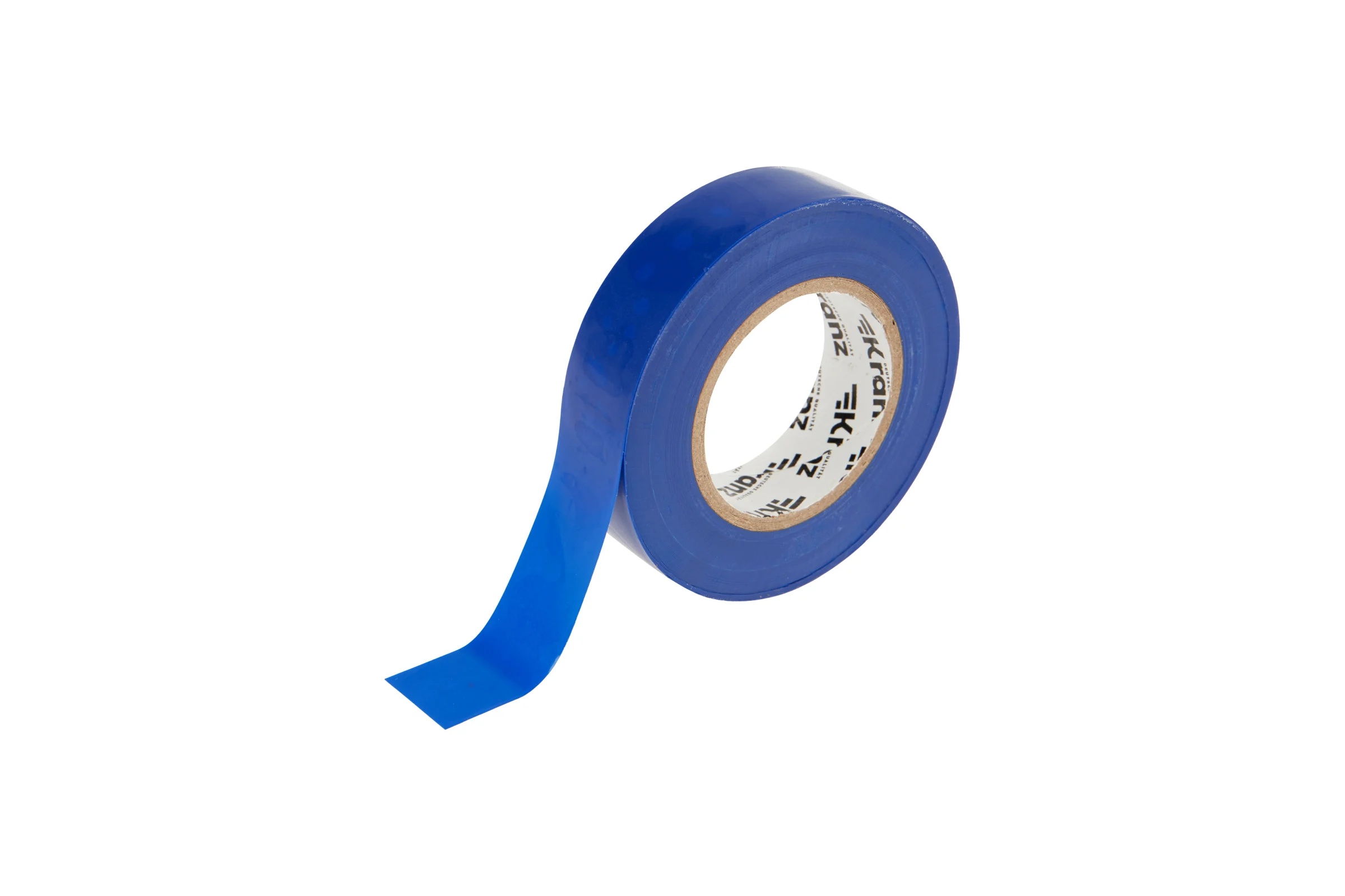Изолента ПВХ KRANZ 0,13х19 мм, 25 м, синяя KR-09-2205