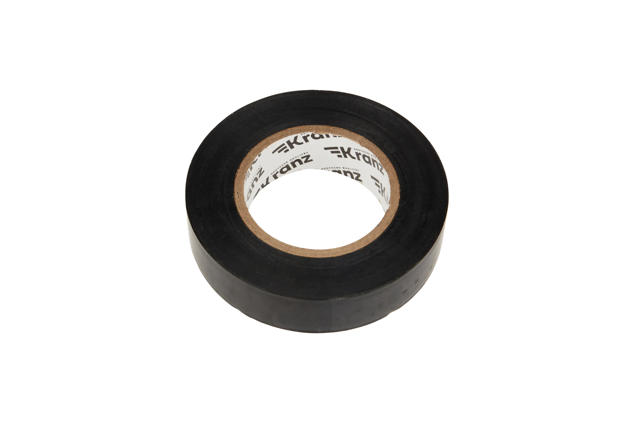 Изолента ПВХ KRANZ 0,13х19 мм, 25 м, черная KR-09-2206