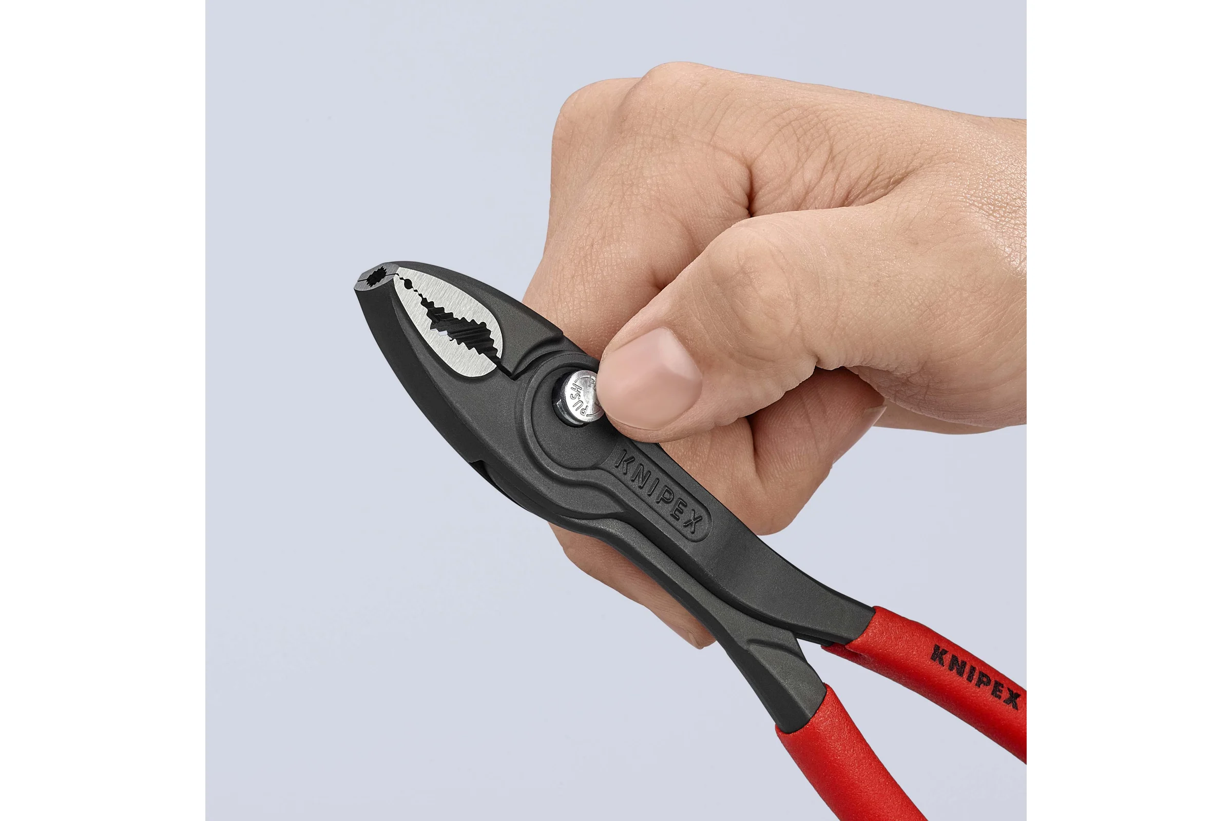 Набор клещей с фронтальным и боковым захватами Knipex TwinGrip Set, в сумке-скрутке, 3 предмета, KN-8201150 / 200 / 250 KN-001961V01