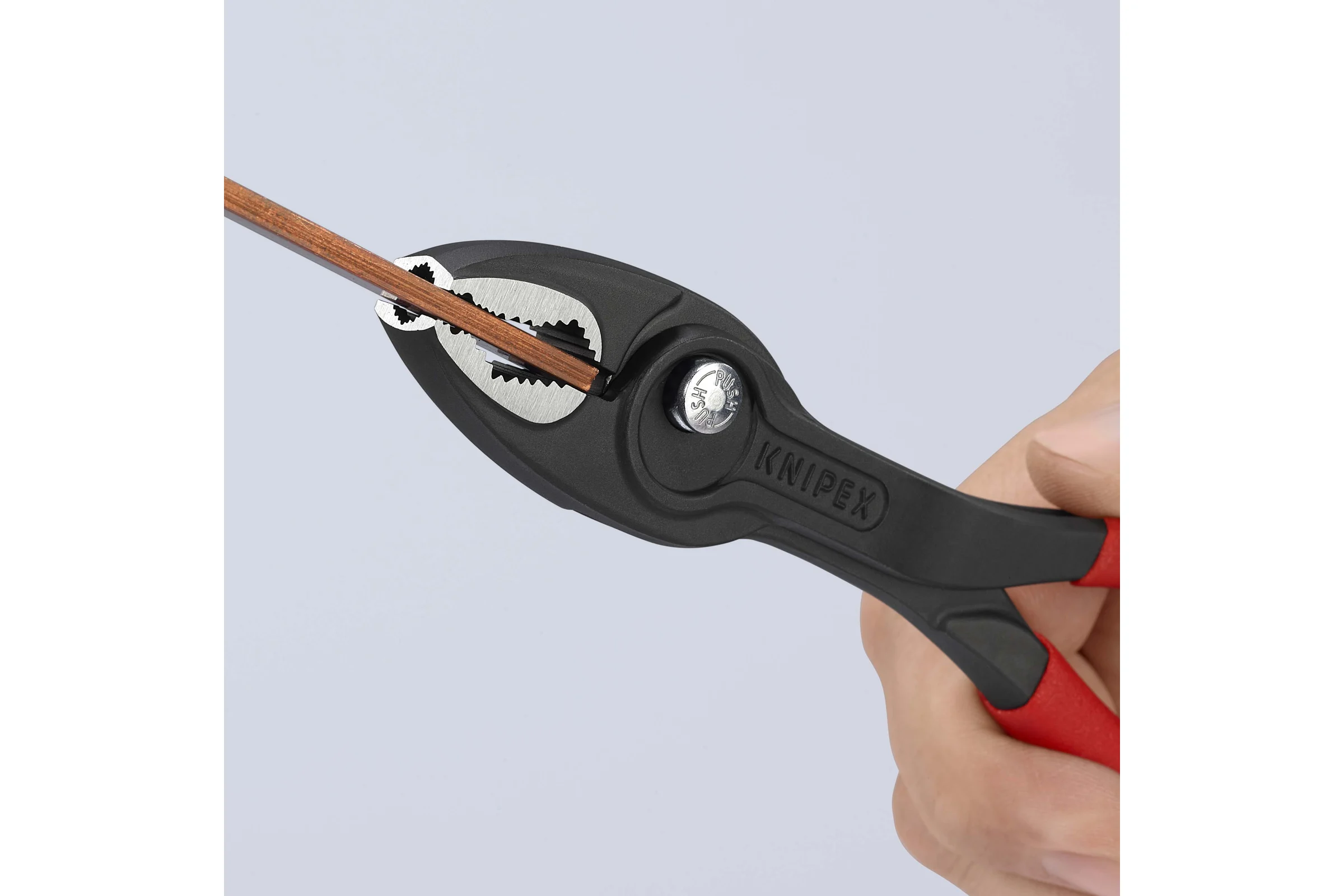 Набор клещей с фронтальным и боковым захватами Knipex TwinGrip Set, в сумке-скрутке, 3 предмета, KN-8201150 / 200 / 250 KN-001961V01
