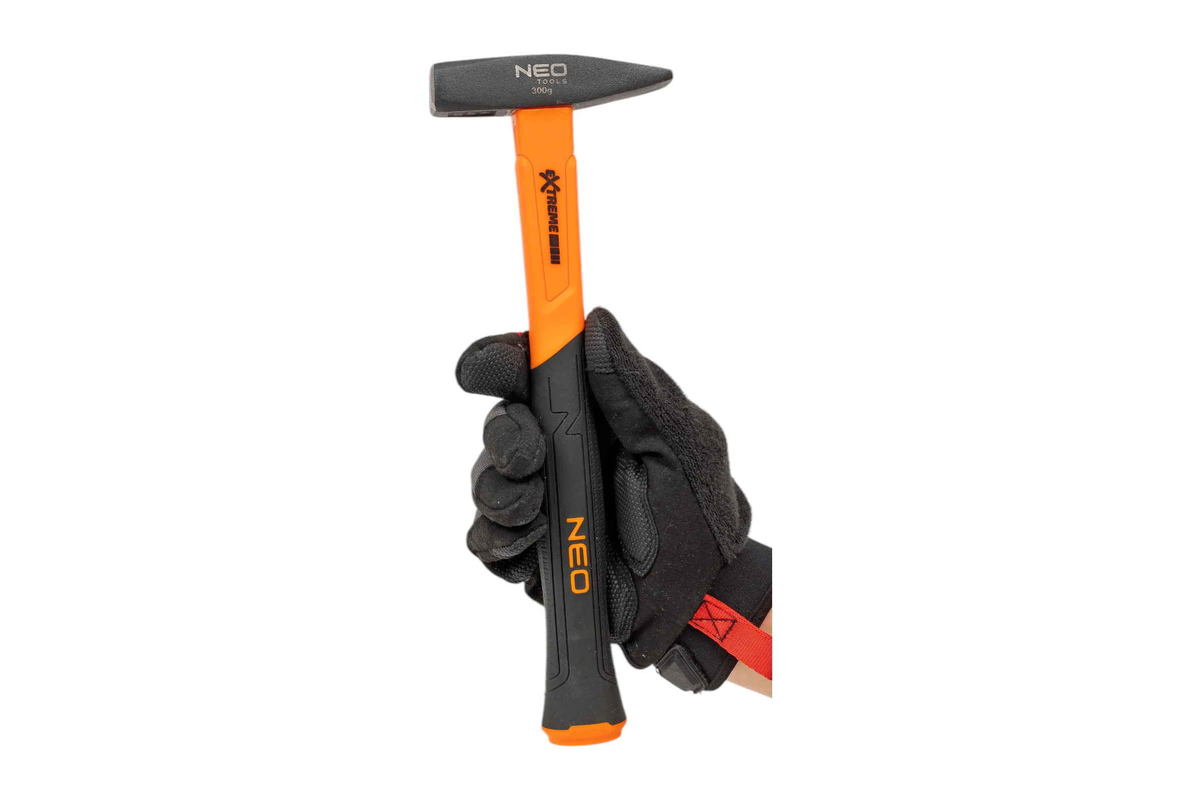 Столярный молоток NEO Tools 300 г, рукоятка из стекловолокна 25-143