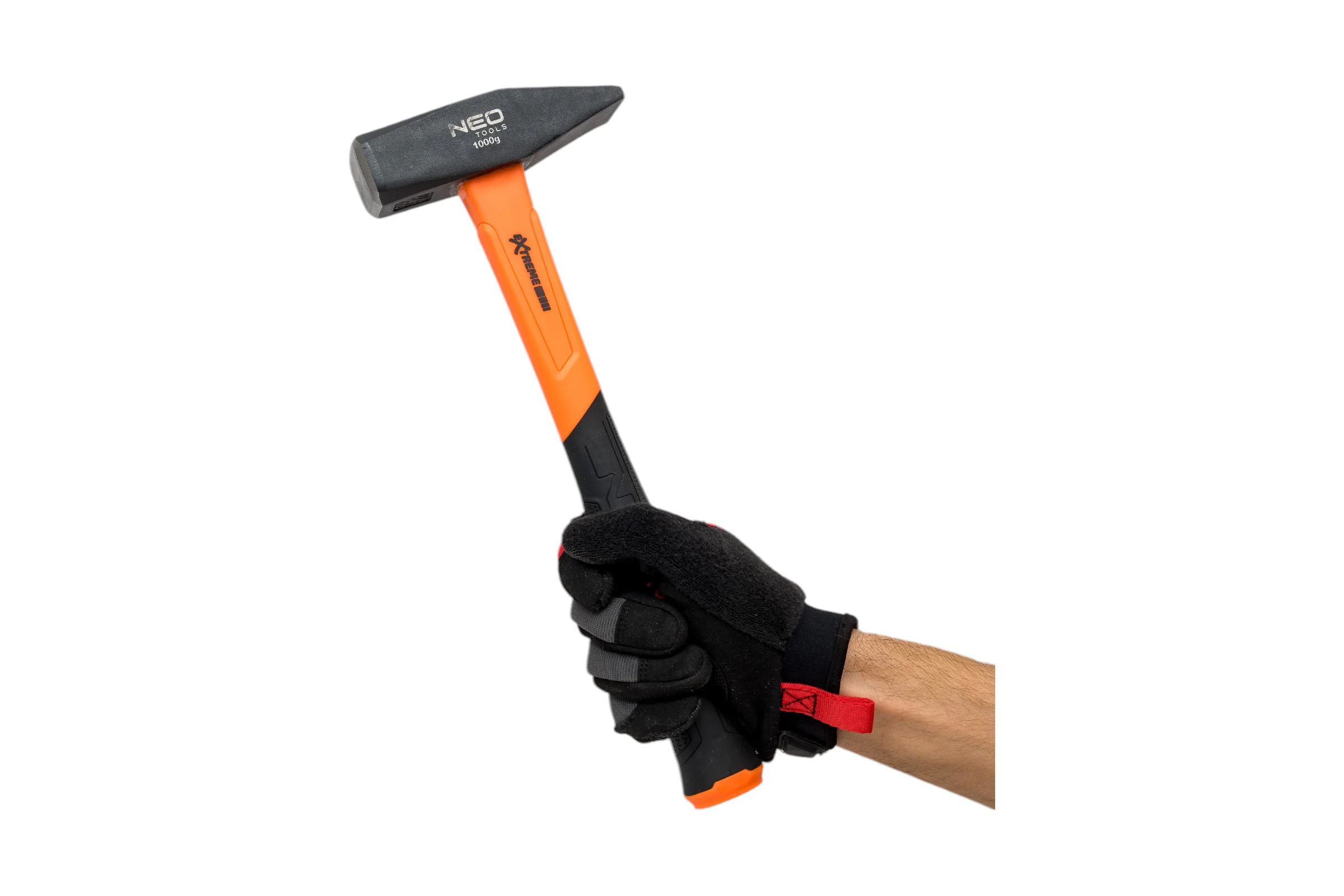 Столярный молоток NEO Tools 1000 г, рукоятка из стекловолокна 25-147