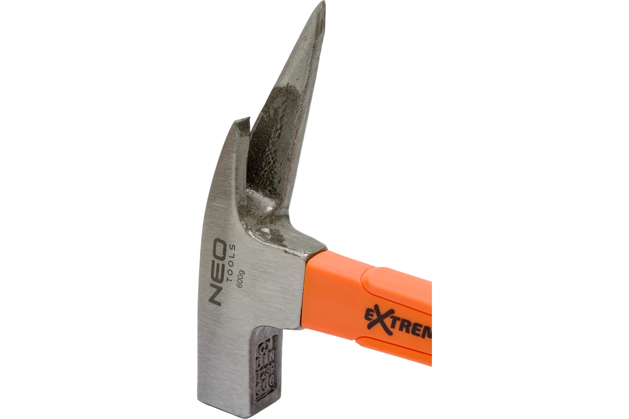 Шиферный молоток NEO Tools 600 г,  рукоятка из стекловолокна 25-131