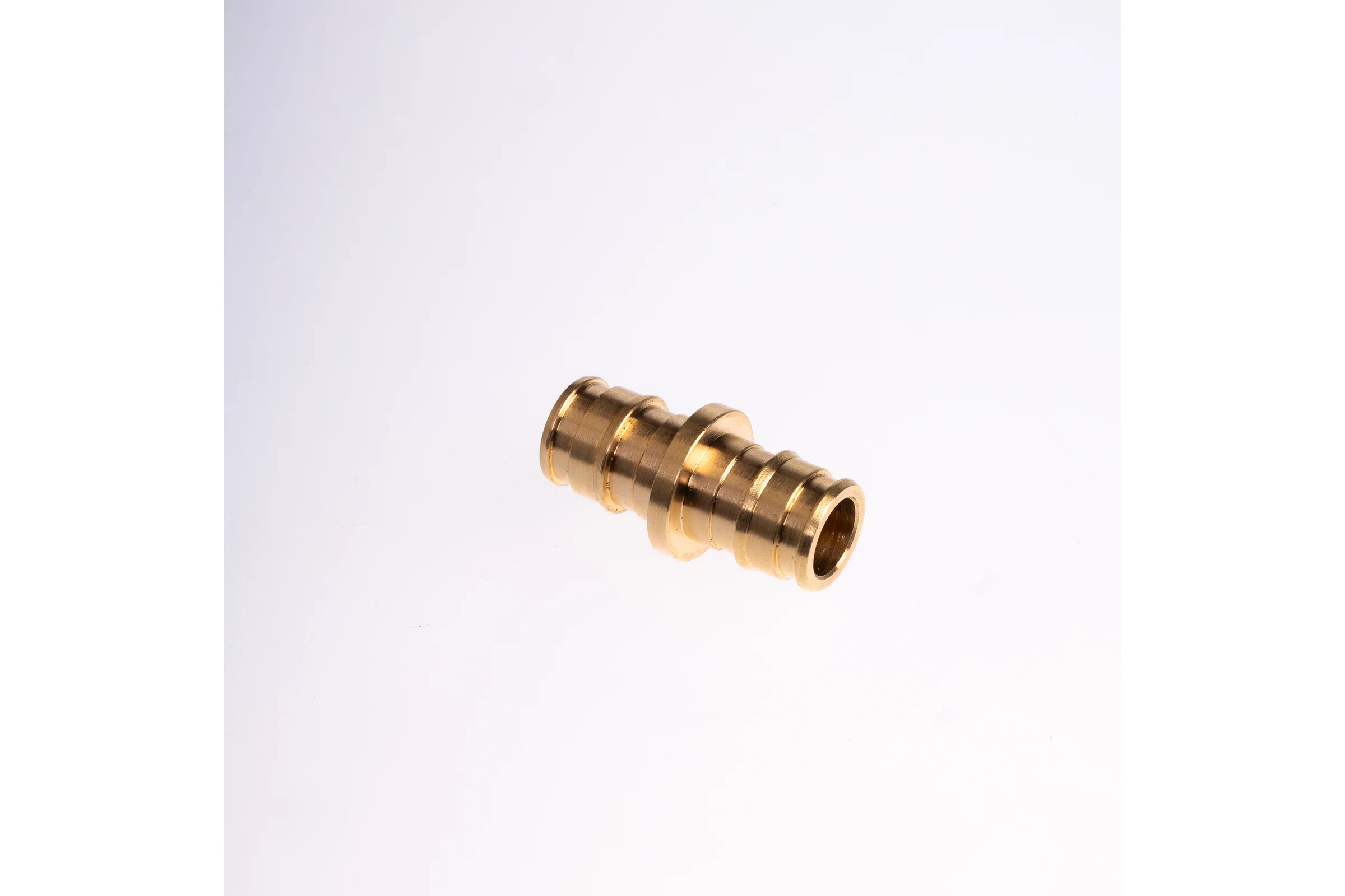 Муфта для PE-X труб РОС радиальная латунь, Дн 16 (127-3704), 2 шт R0341194