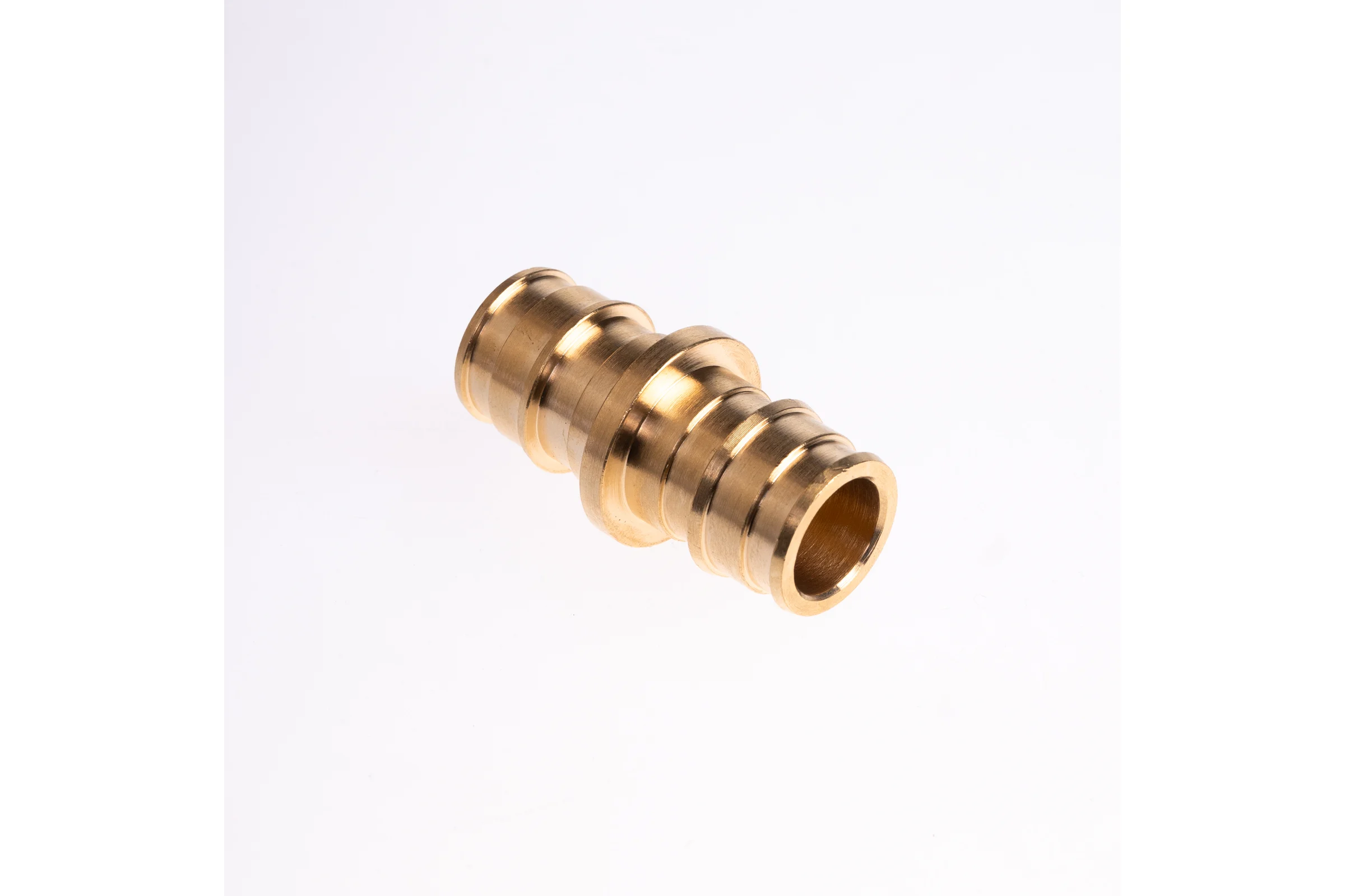 Муфта для PE-X труб РОС радиальная латунь, Дн 20 (127-3705), 2 шт R0341293