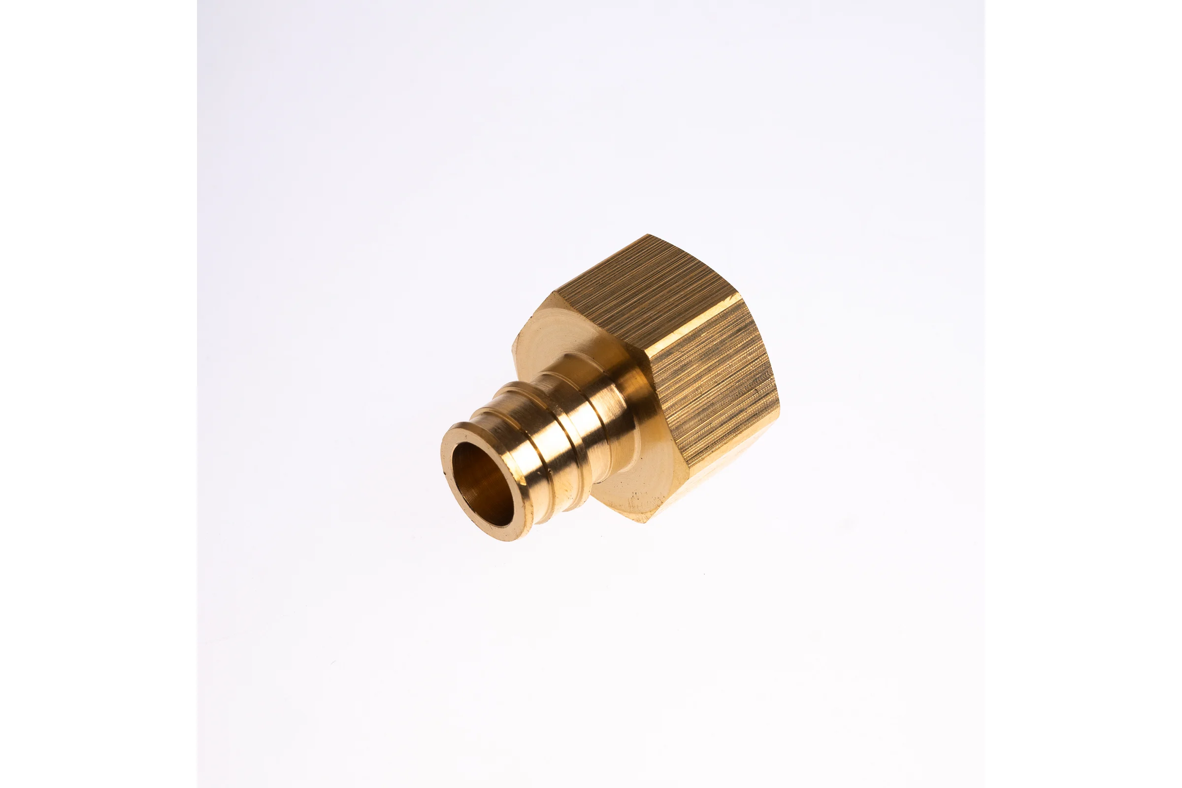 Муфта для PE-X труб РОС радиальная латунь, Дн 20x3/4 ВР (127-3720) R0341453