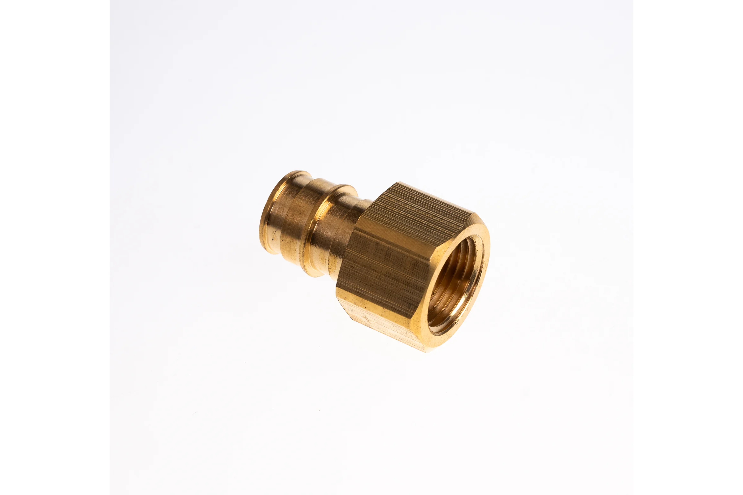 Муфта для PE-X труб РОС радиальная латунь, Дн 20x1/2 ВР (127-3719), 2 шт R0341446