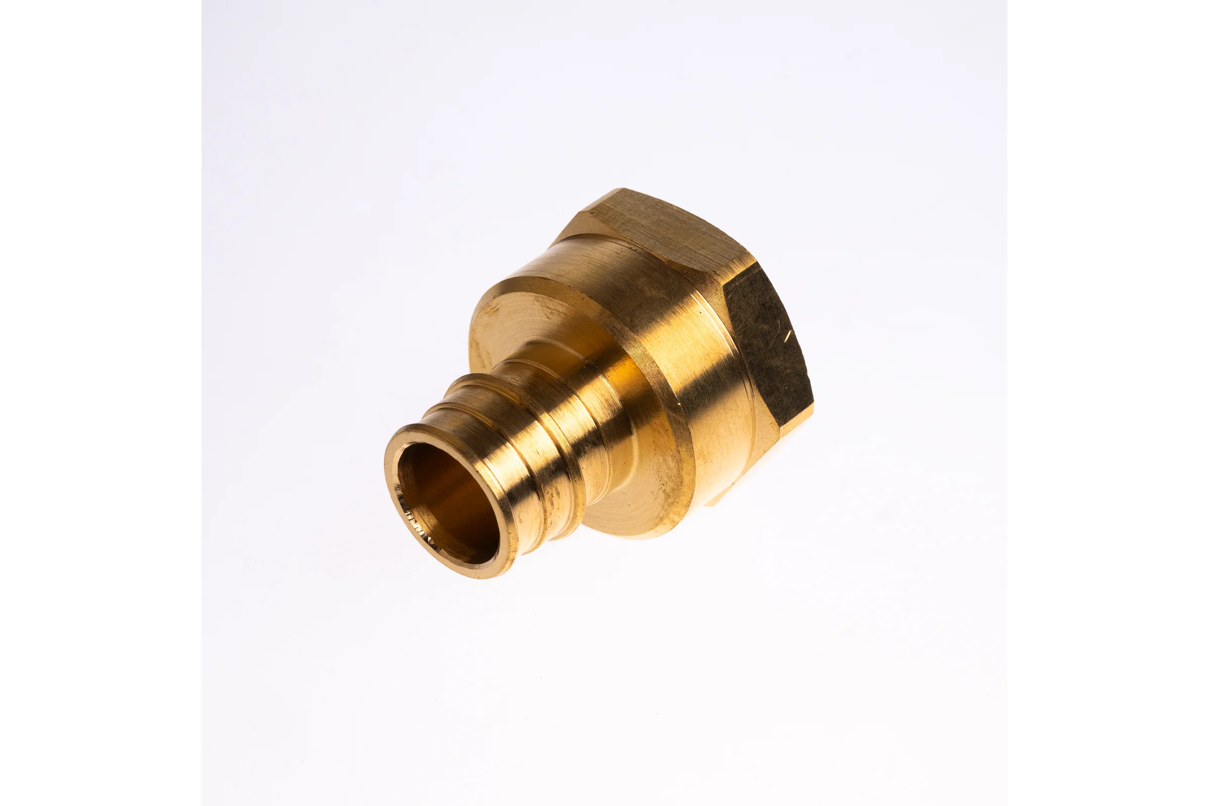 Муфта для PE-X труб РОС радиальная латунь Дн 25x1 ВР (127-3721) R0341460
