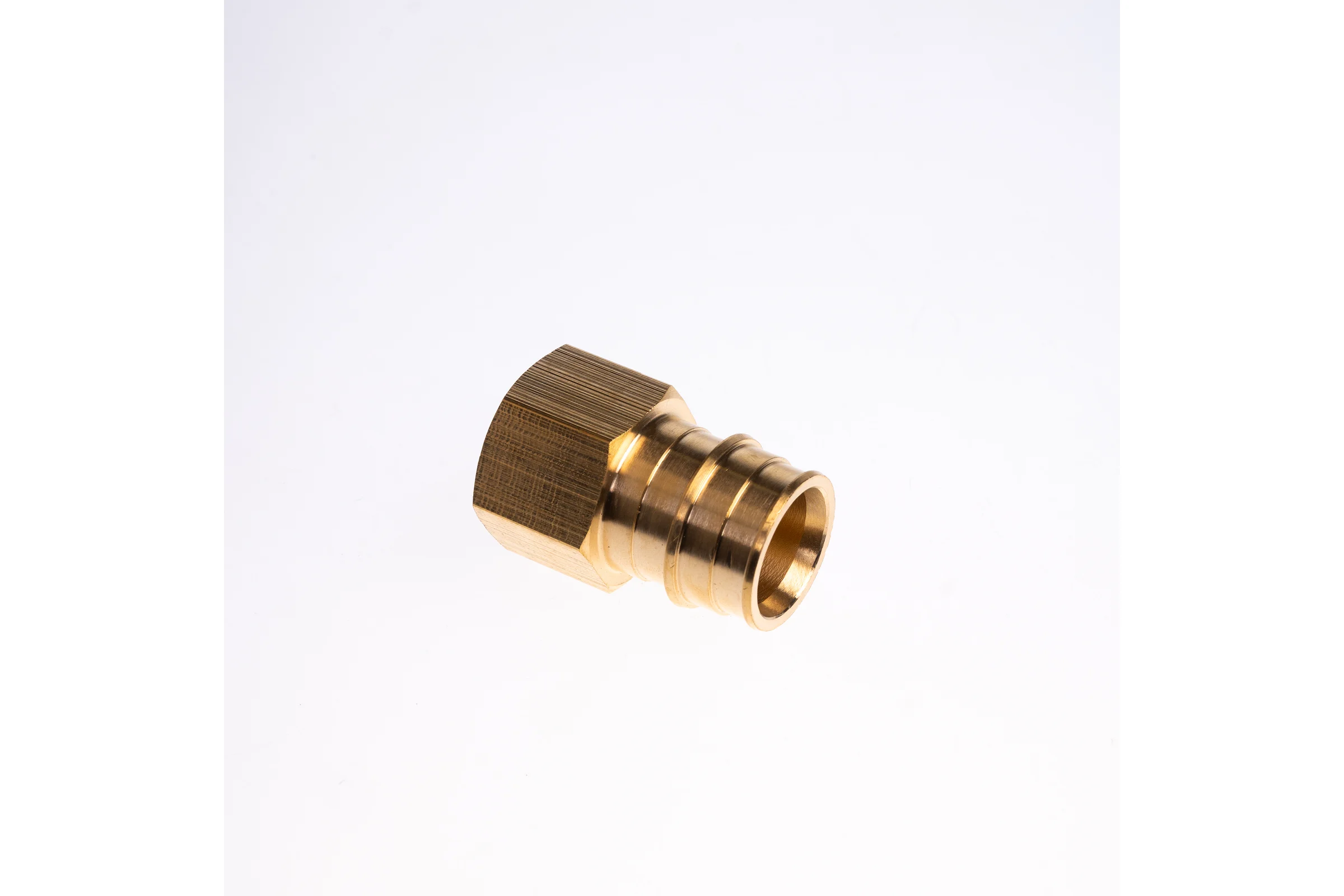 Муфта для PE-X труб РОС радиальная латунь Дн 25x1/2 ВР (127-8472) R0341545