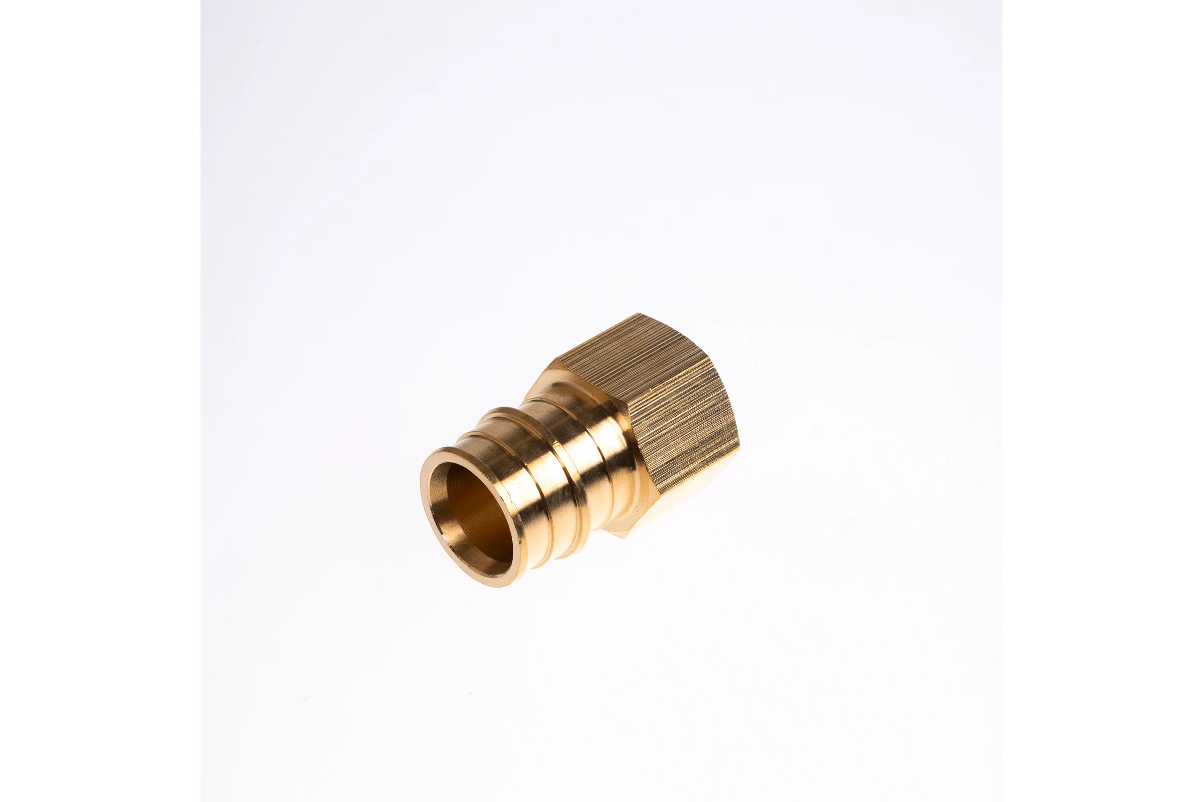 Муфта для PE-X труб РОС радиальная латунь Дн 25x1/2 ВР (127-8472) R0341545