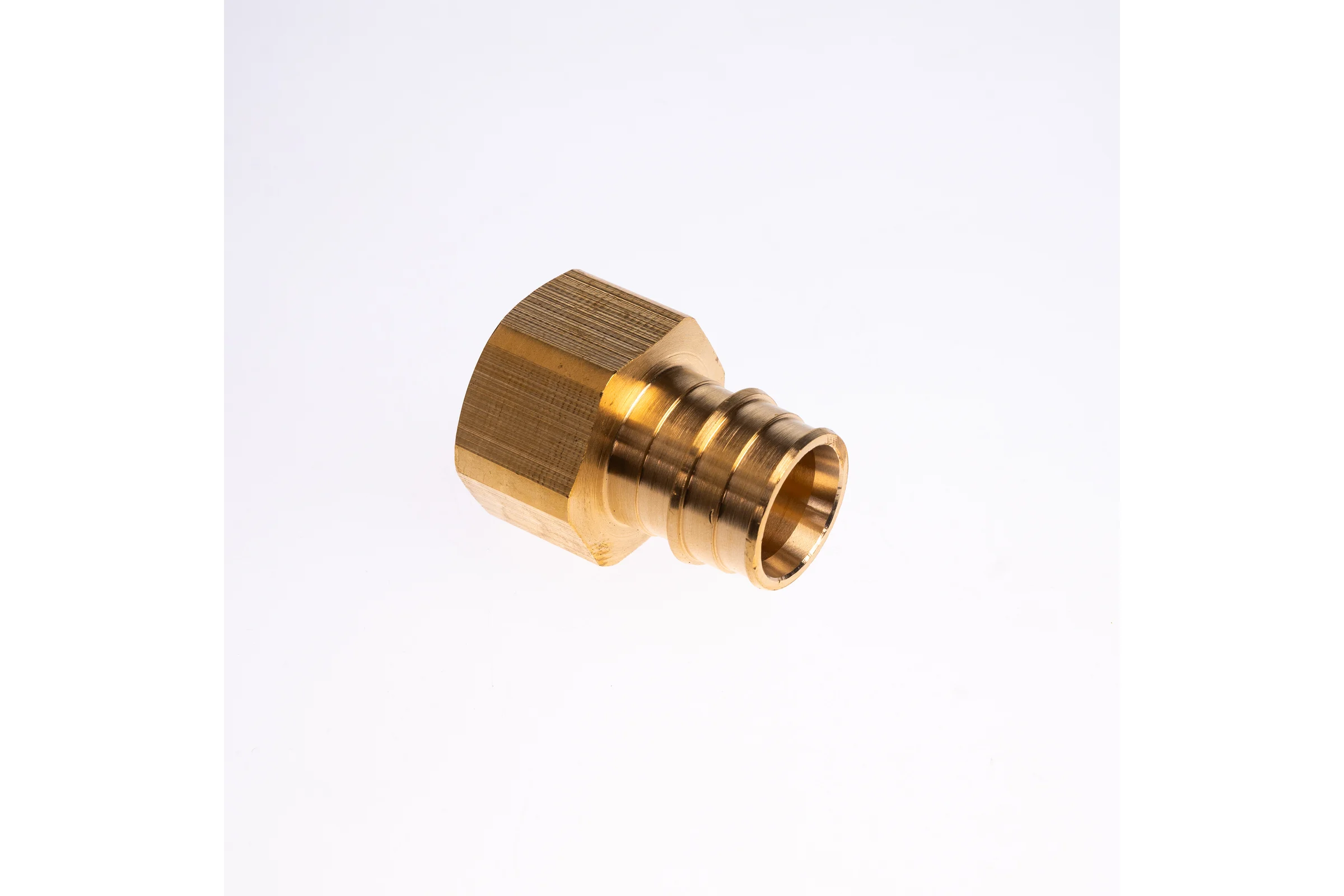 Муфта для PE-X труб РОС радиальная латунь Дн 25x3/4 ВР (127-3722) R0341477
