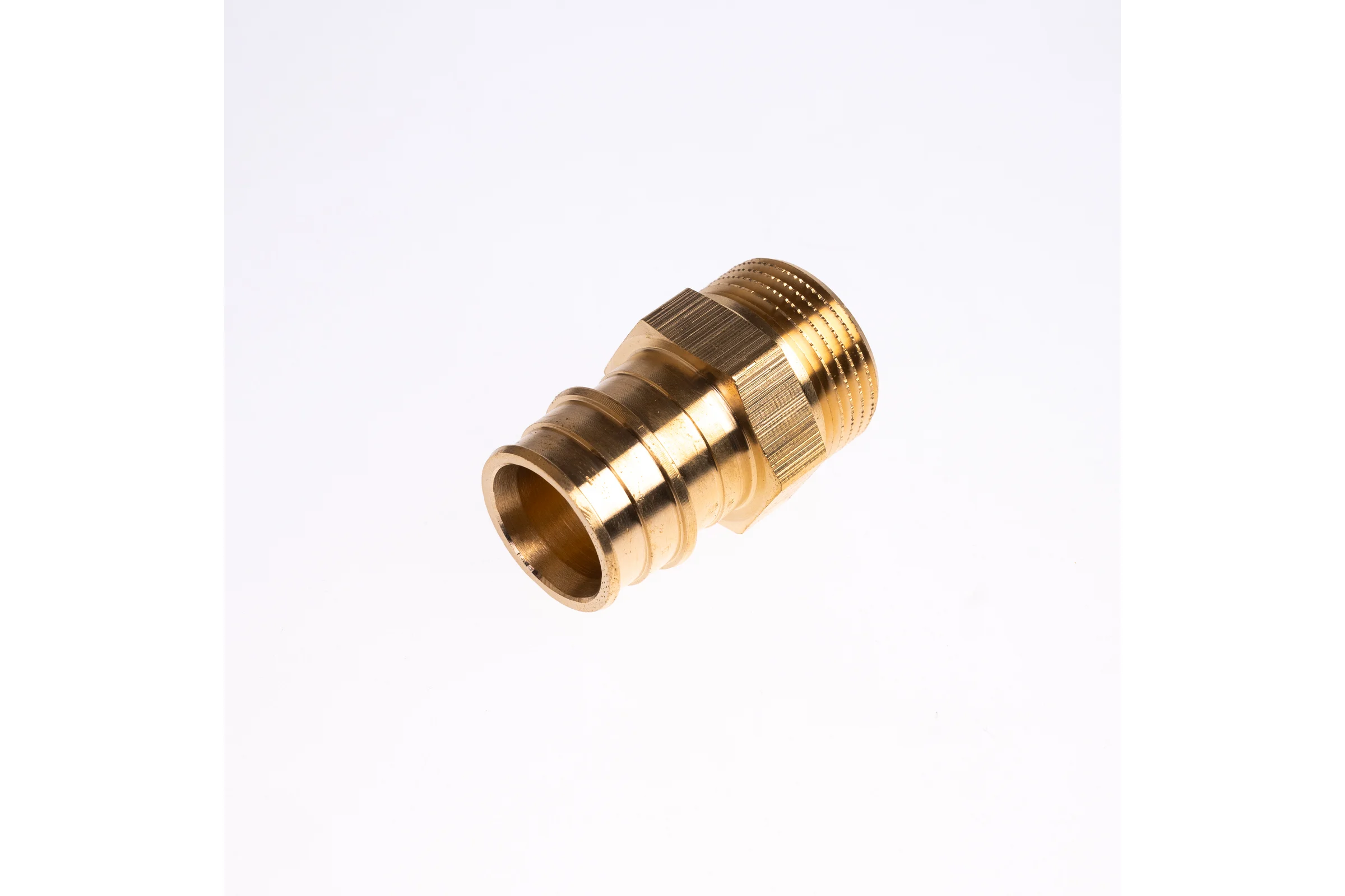 Муфта для PE-X труб РОС радиальная латунь Дн 25x3/4 НР (127-3715) R0341408