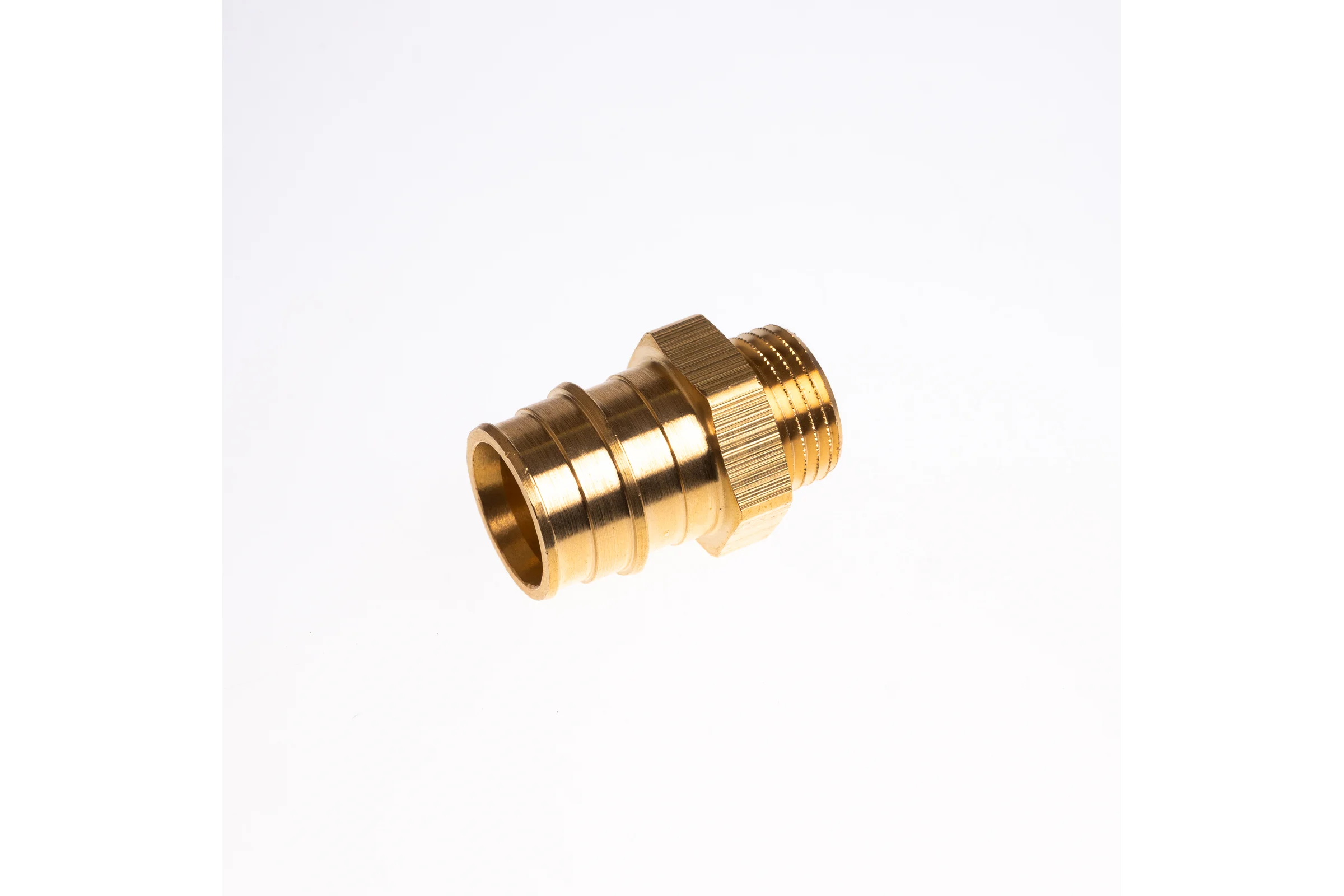 Муфта для PE-X труб РОС радиальная латунь Дн 25x1/2 НР (127-3714) R0341392