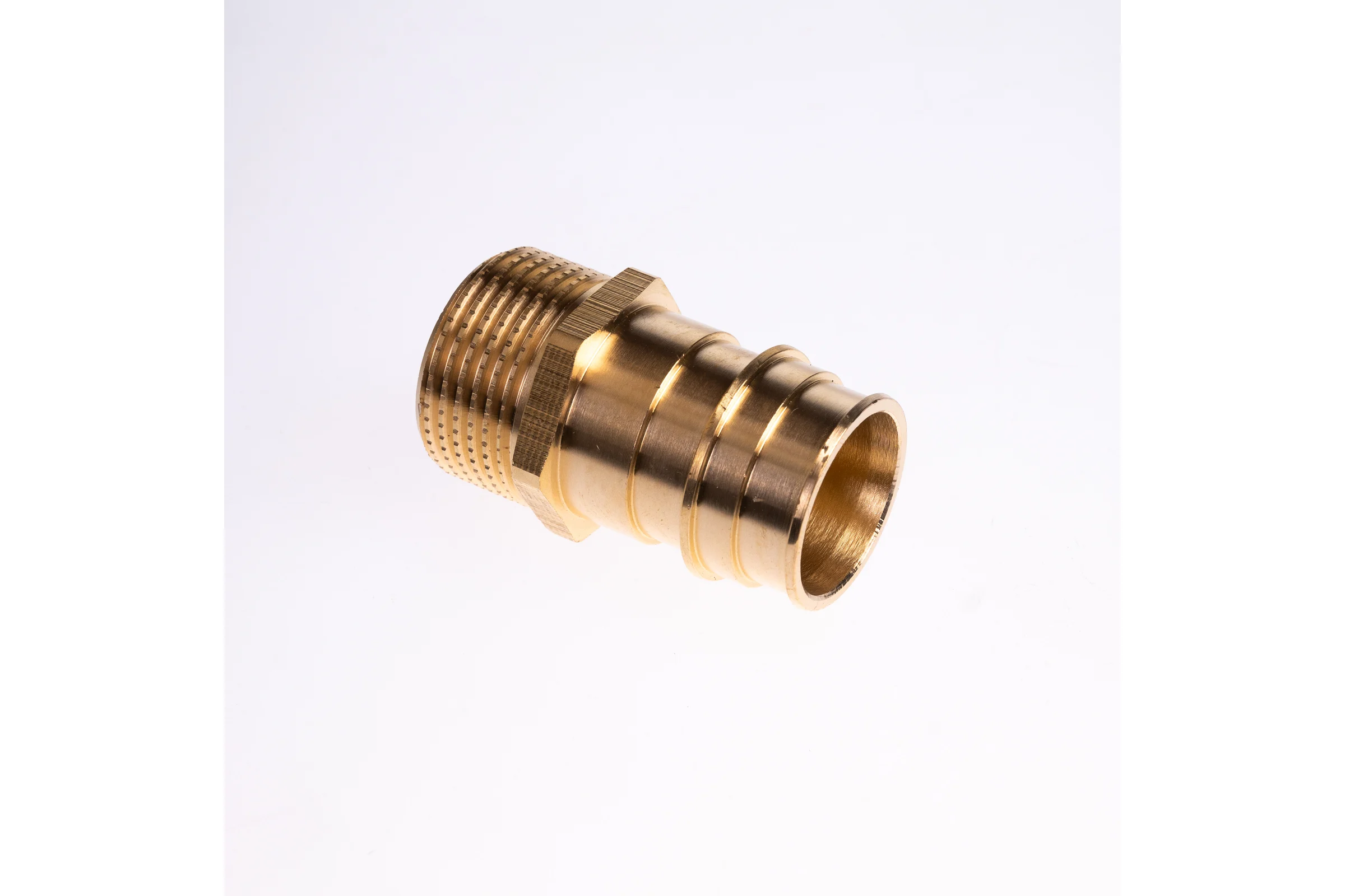 Муфта для PE-X труб РОС радиальная латунь Дн 32x1 НР (127-3716) R0341415