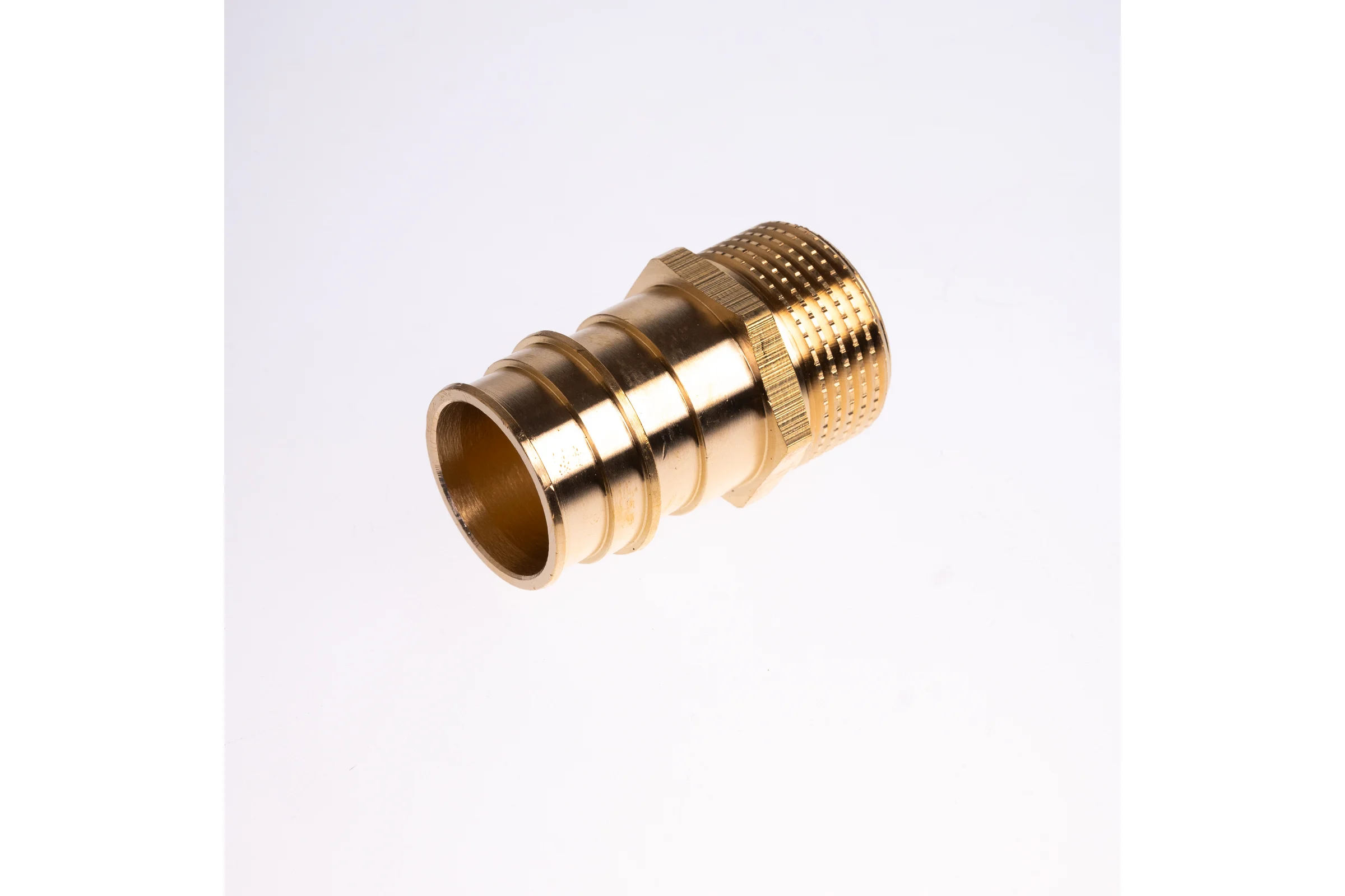 Муфта для PE-X труб РОС радиальная латунь Дн 32x1 НР (127-3716) R0341415