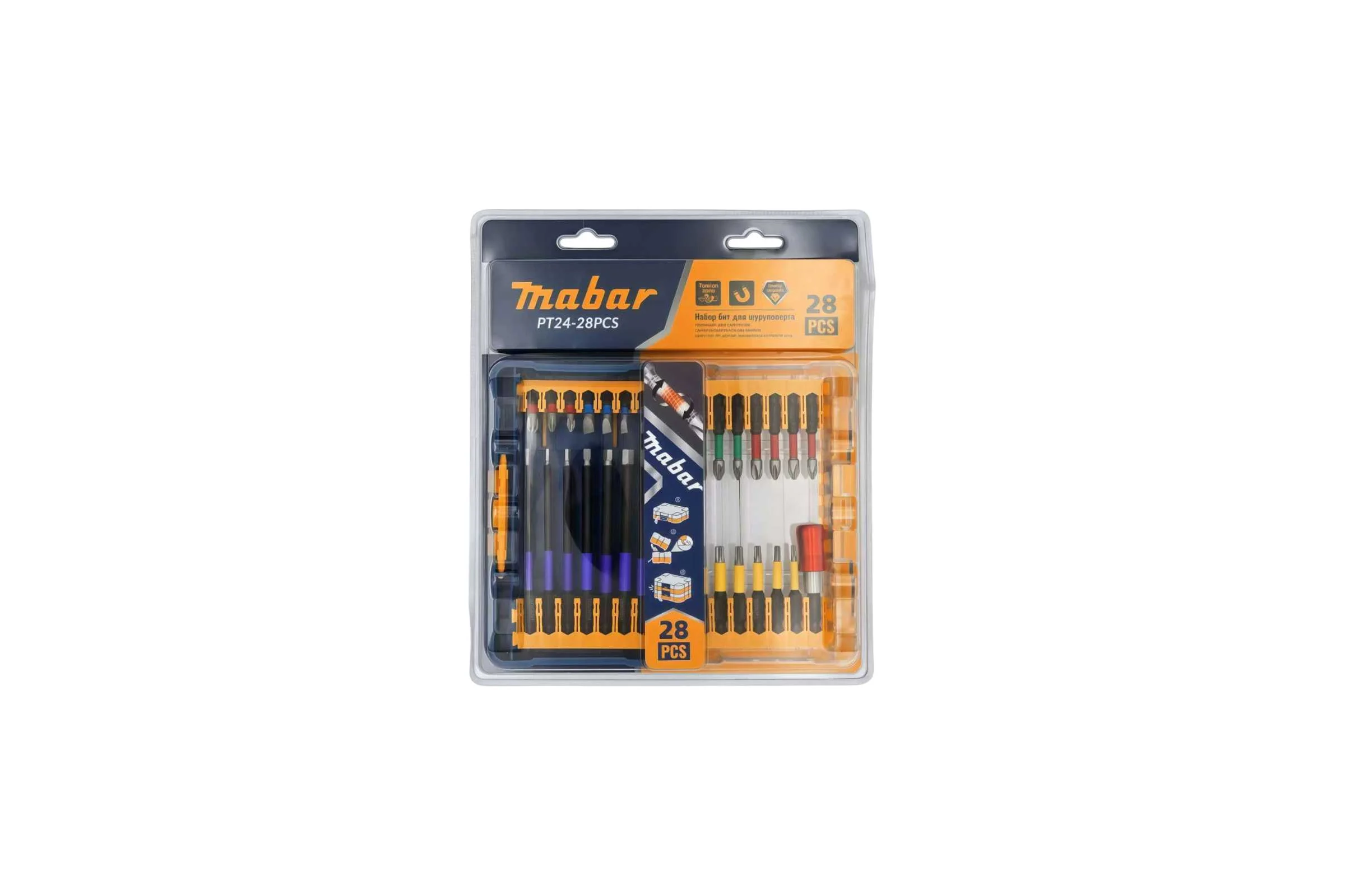 НАБОР БИТ для Шуруповёрта MABAR PT24-28PCS