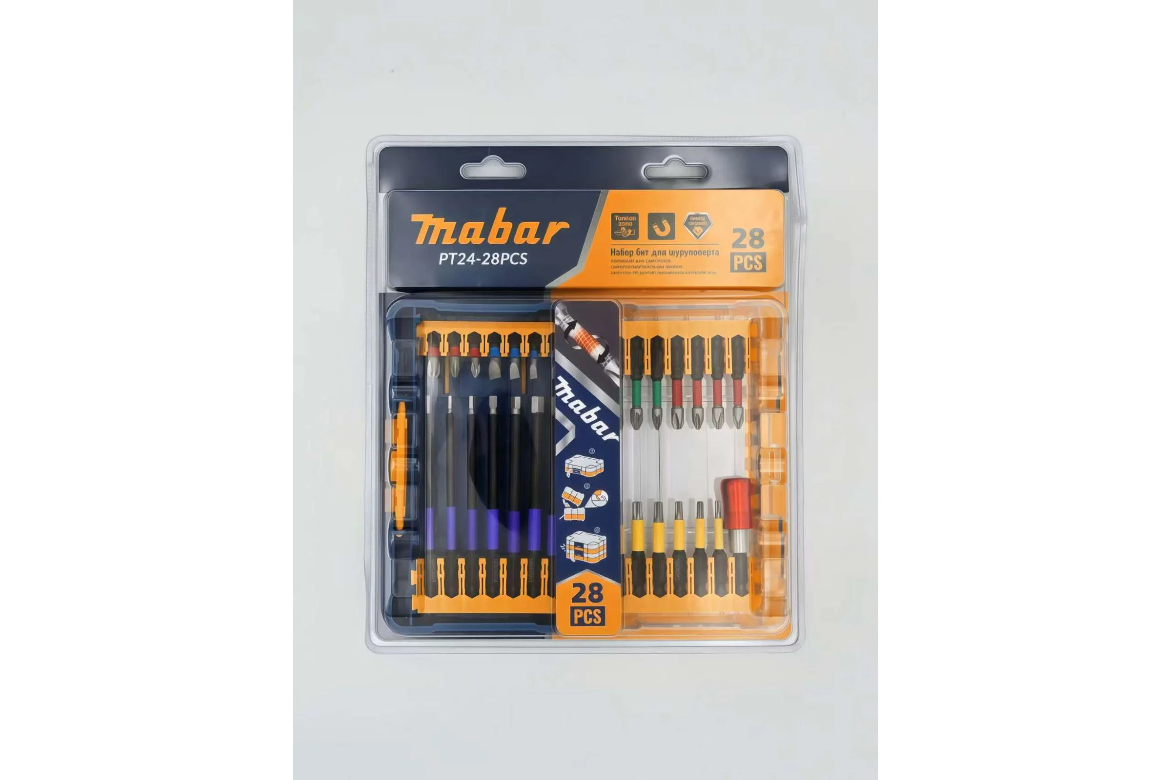 НАБОР БИТ для Шуруповёрта MABAR PT24-28PCS