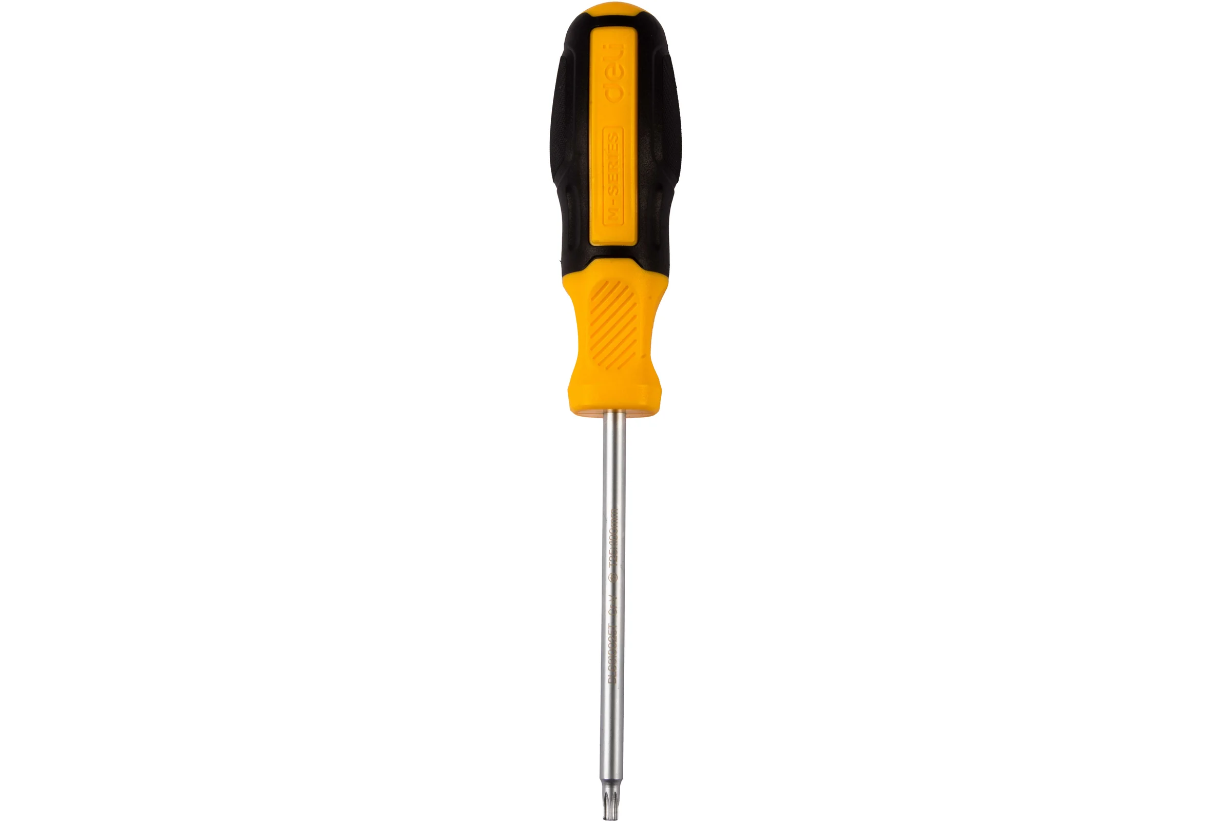 Отвертка Torx Deli DL6310025T, T25x100мм, сталь Cr-V, двухкомпонентная прорезиненная рукоять 183588