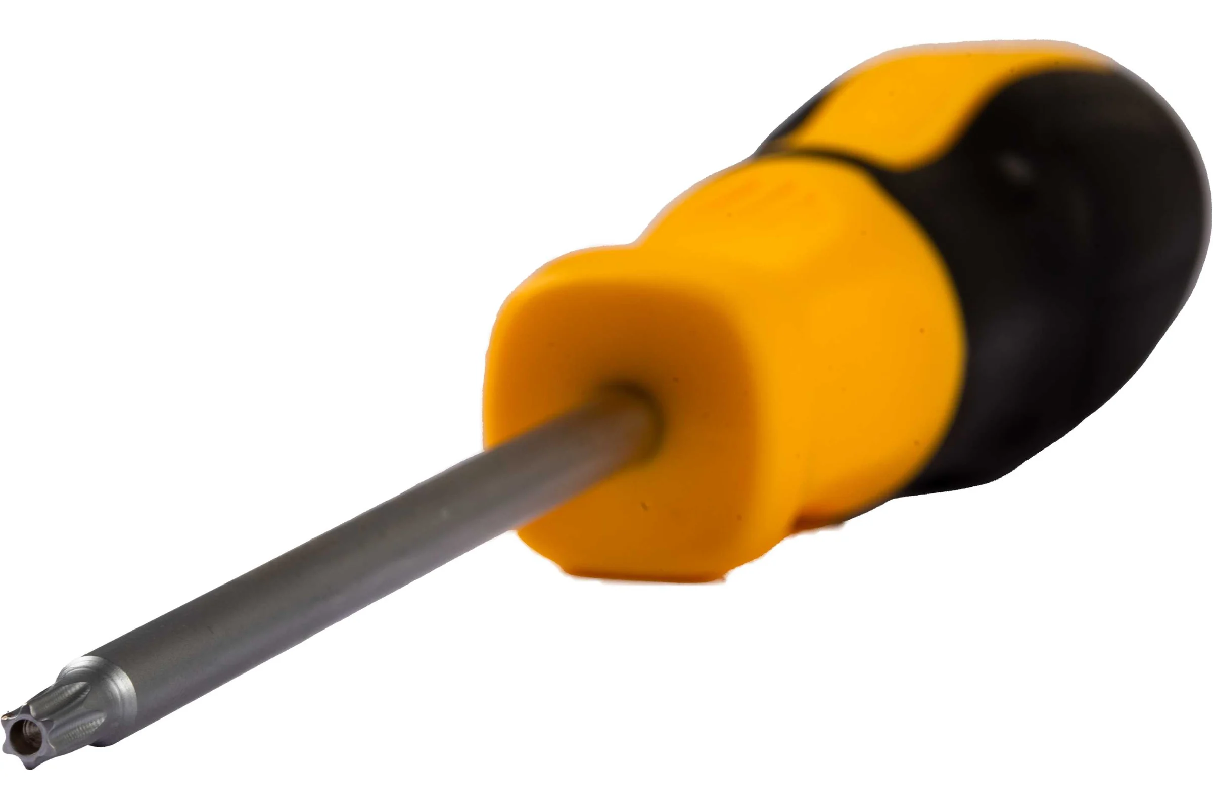 Отвертка Torx Deli DL6310025T, T25x100мм, сталь Cr-V, двухкомпонентная прорезиненная рукоять 183588
