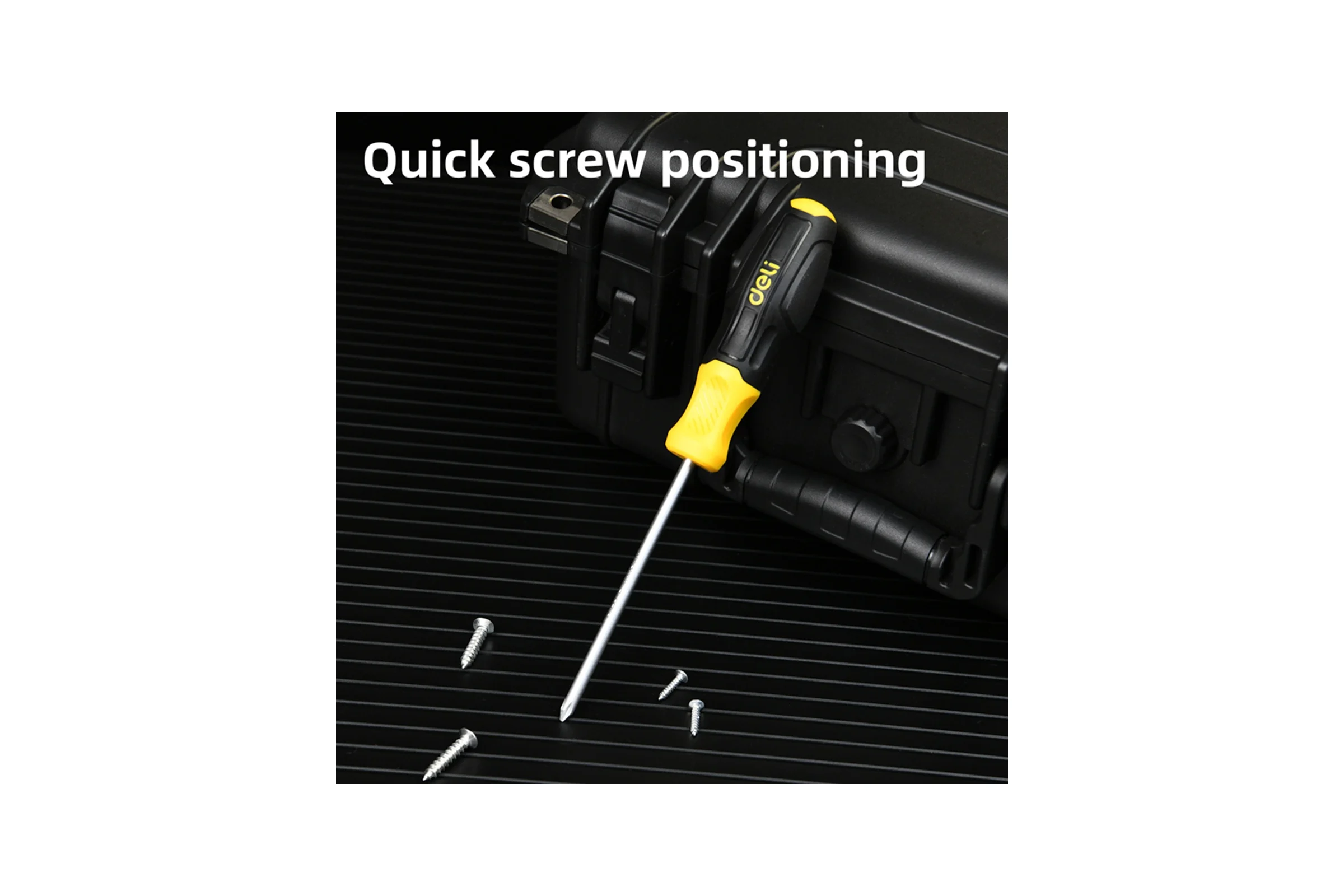 Отвертка Deli Torx T20x100мм DL6310020T, сталь Cr-V, двухкомпонентная прорезиненная рукоять 183587